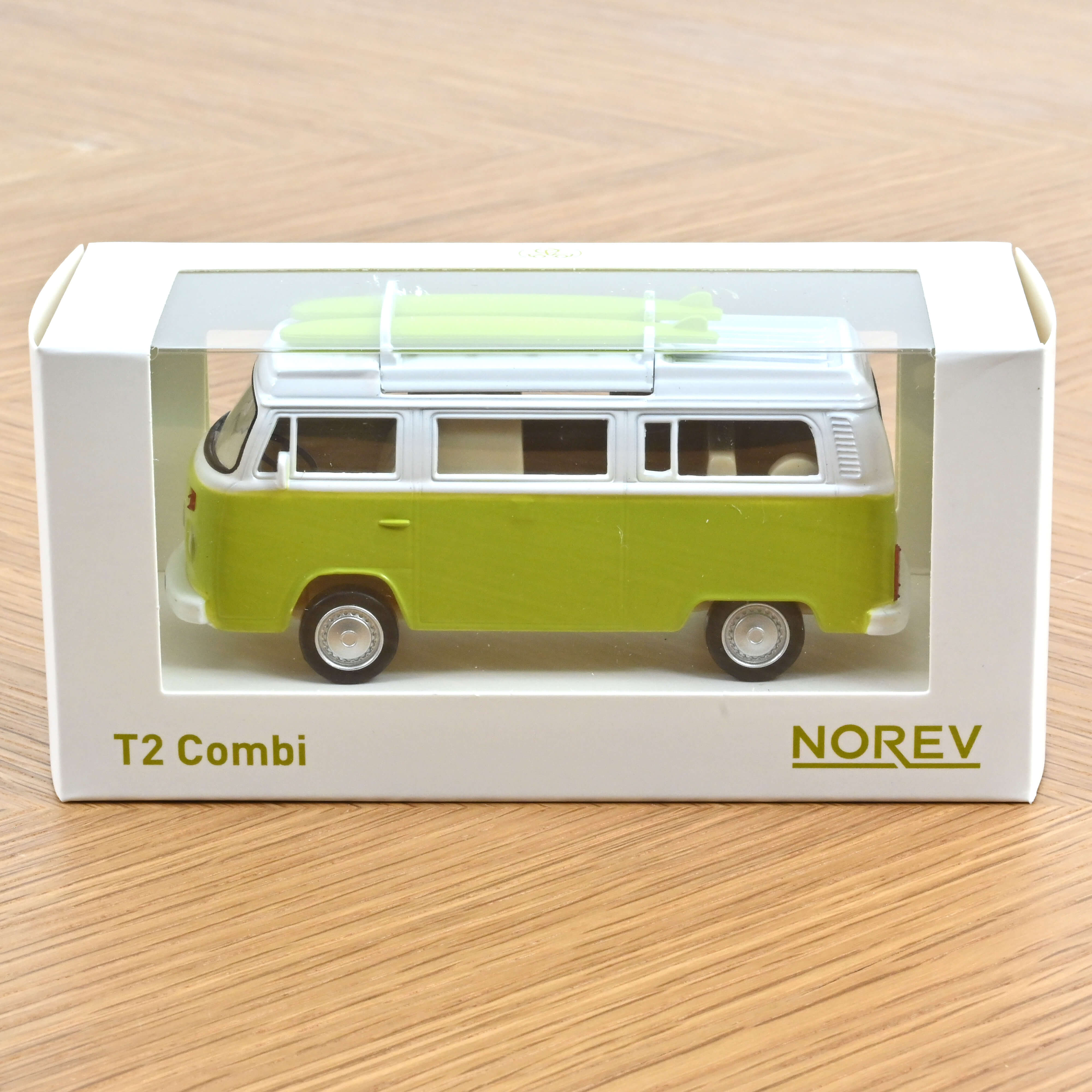 VW T2 Combi 1973 Sage Green Jet-car 1:43