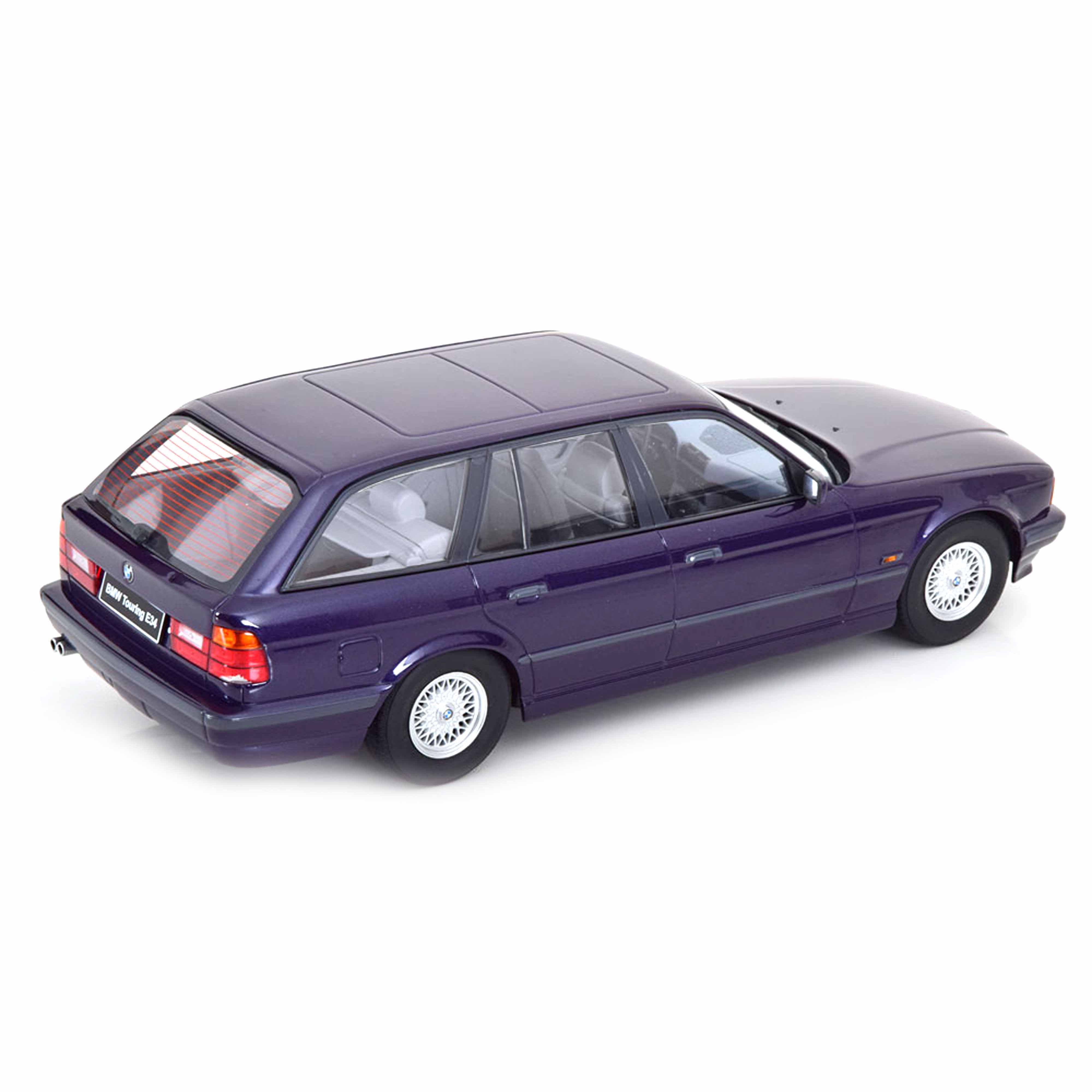 BMW 5er Series E34 Touring 1996 Purple Metallic 1:18