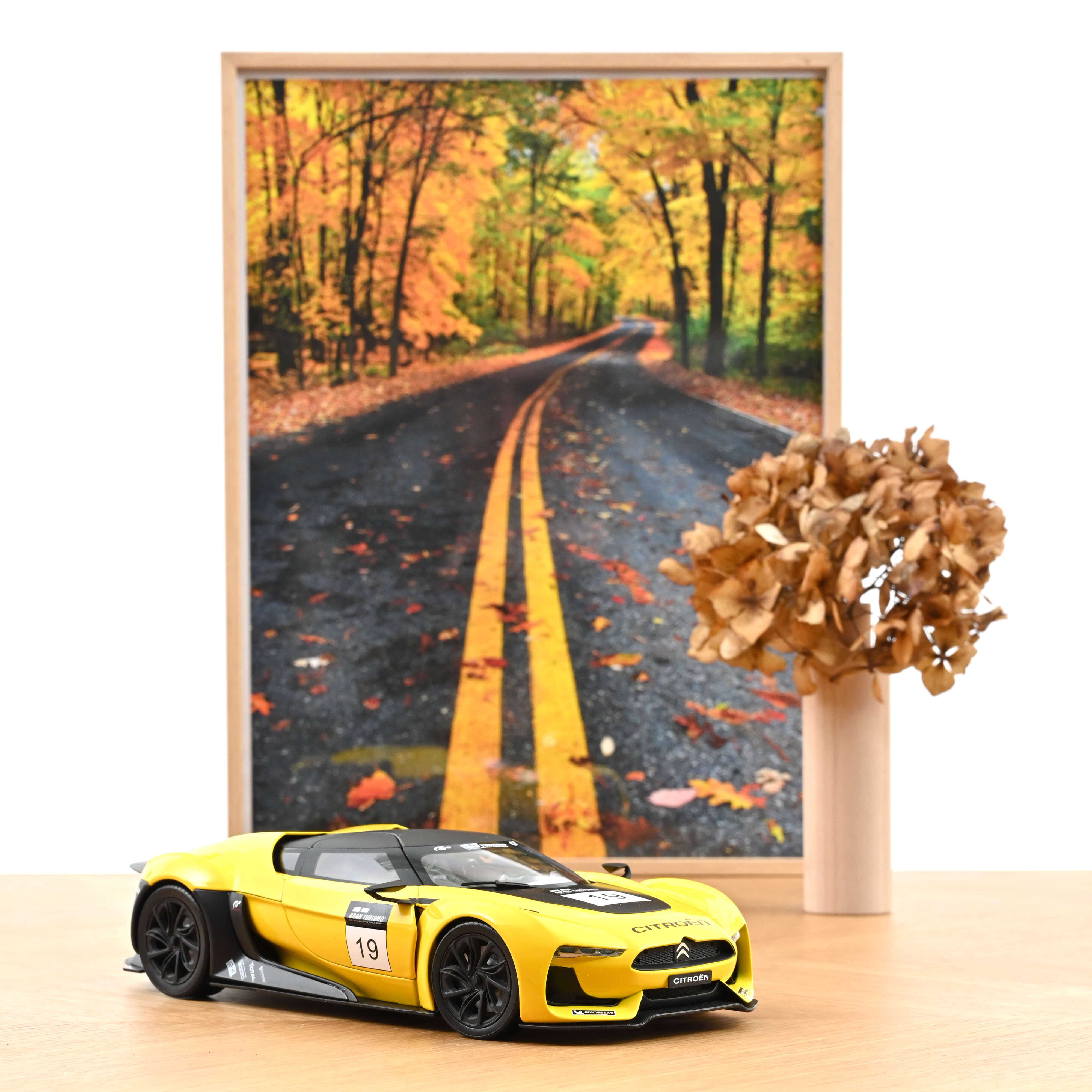 GT by Citroën 2008 Yellow & Black Concept Car 1:18 - 200pcs