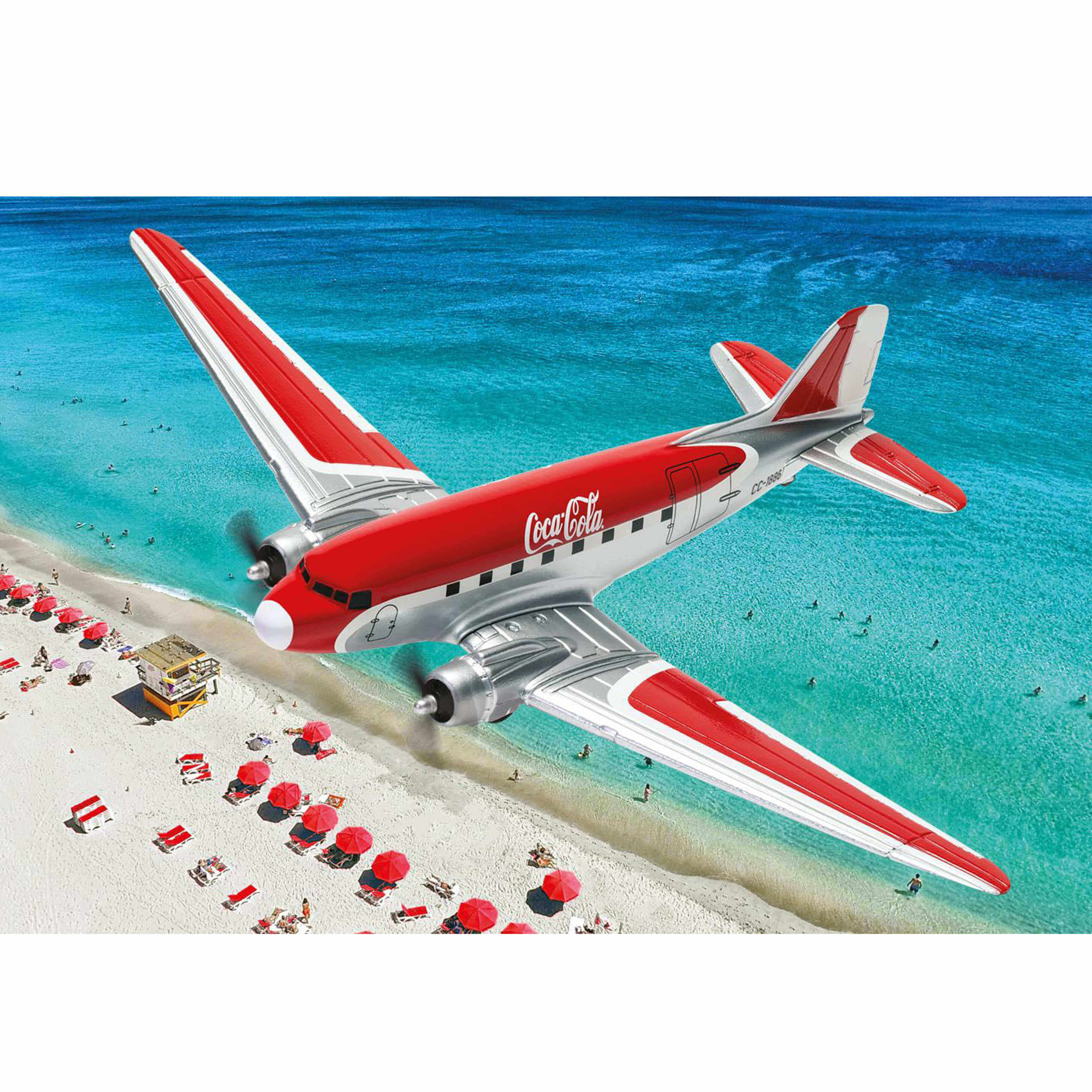 DC-3 Coca Cola Airplan 1:144