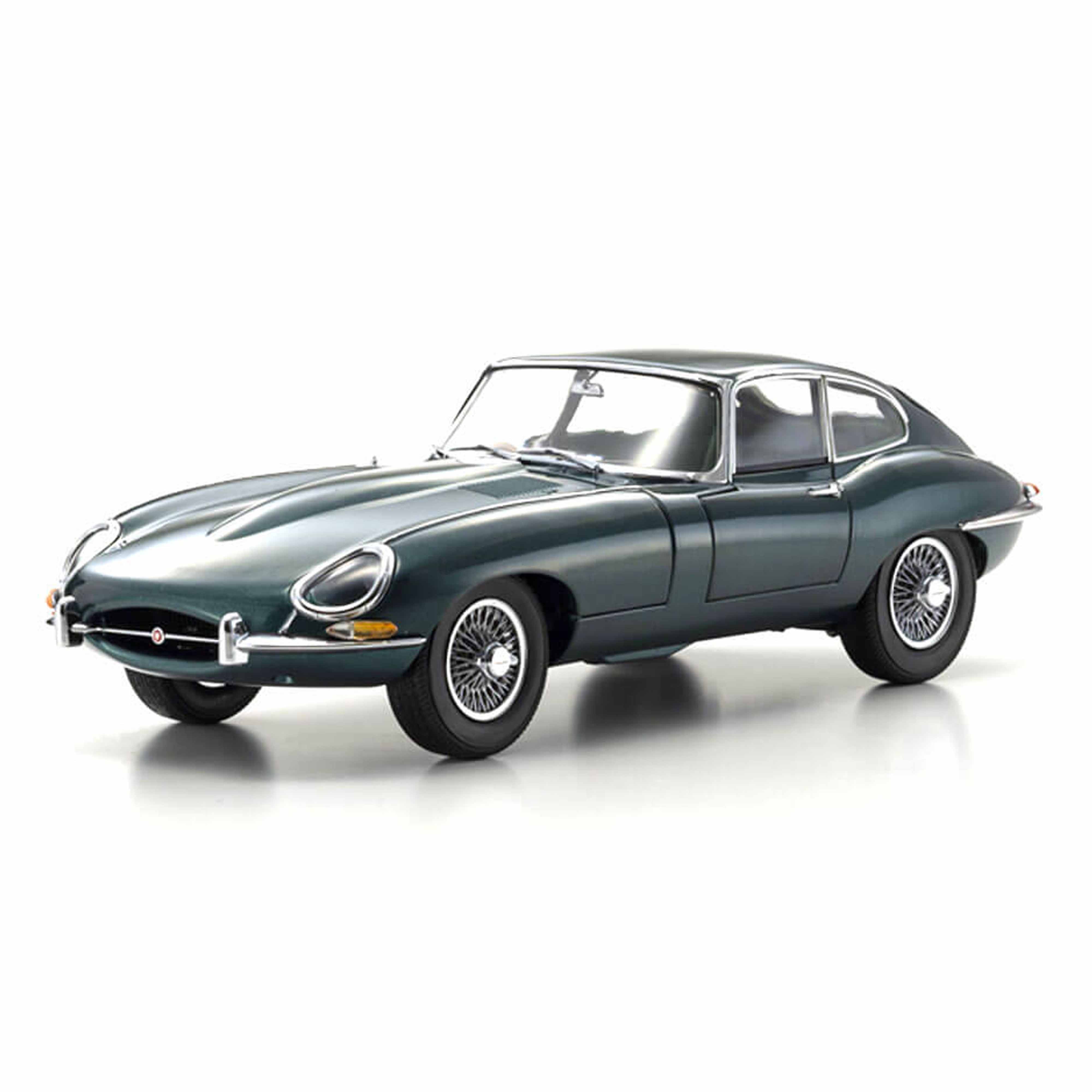 Jaguar E-Type Vert foncé opalescent 1/18