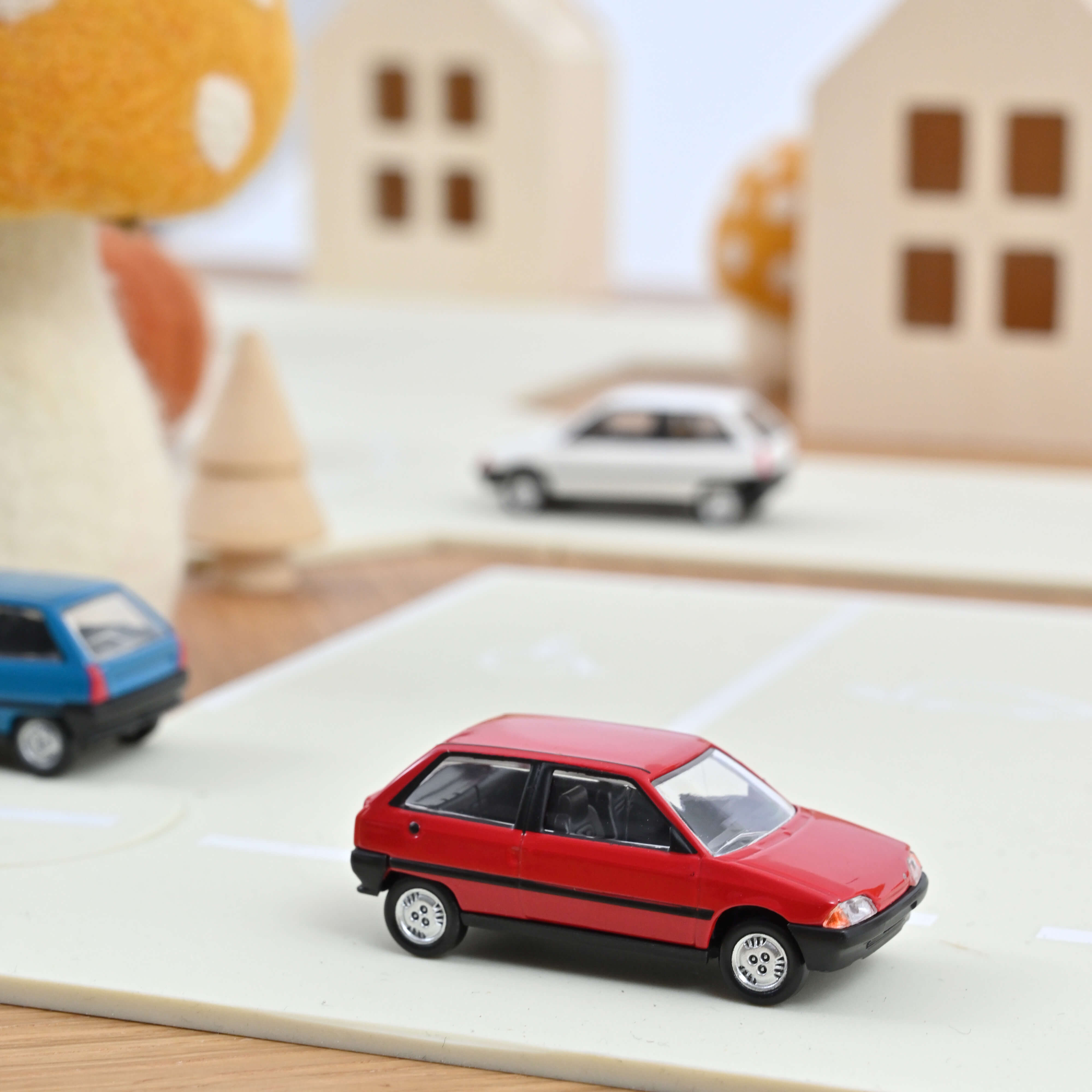 Citroën AX 3 doors Red 1986 1:64