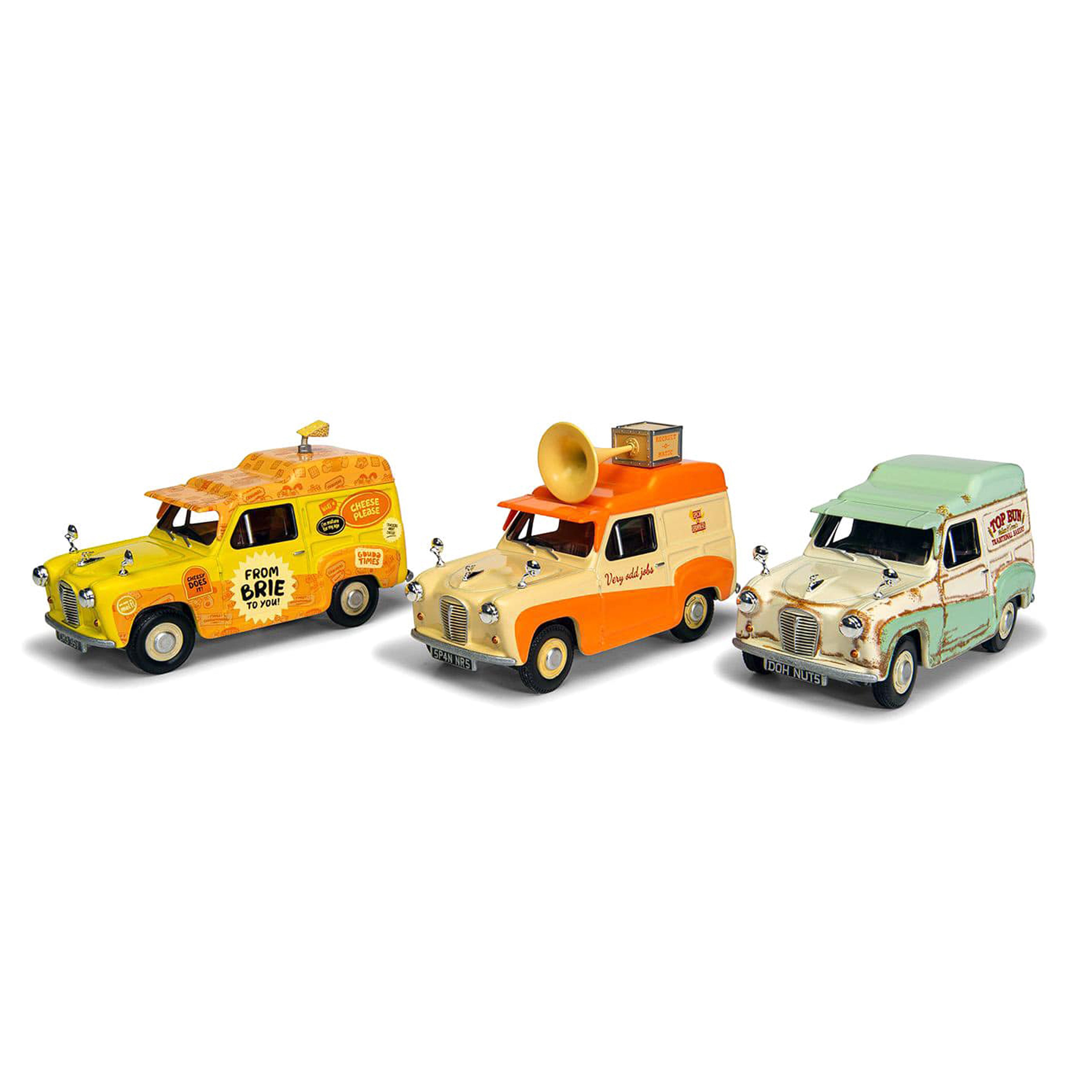 Austin A35 Van Collection Cheese Please! - Wallace and Gromit 1:43
