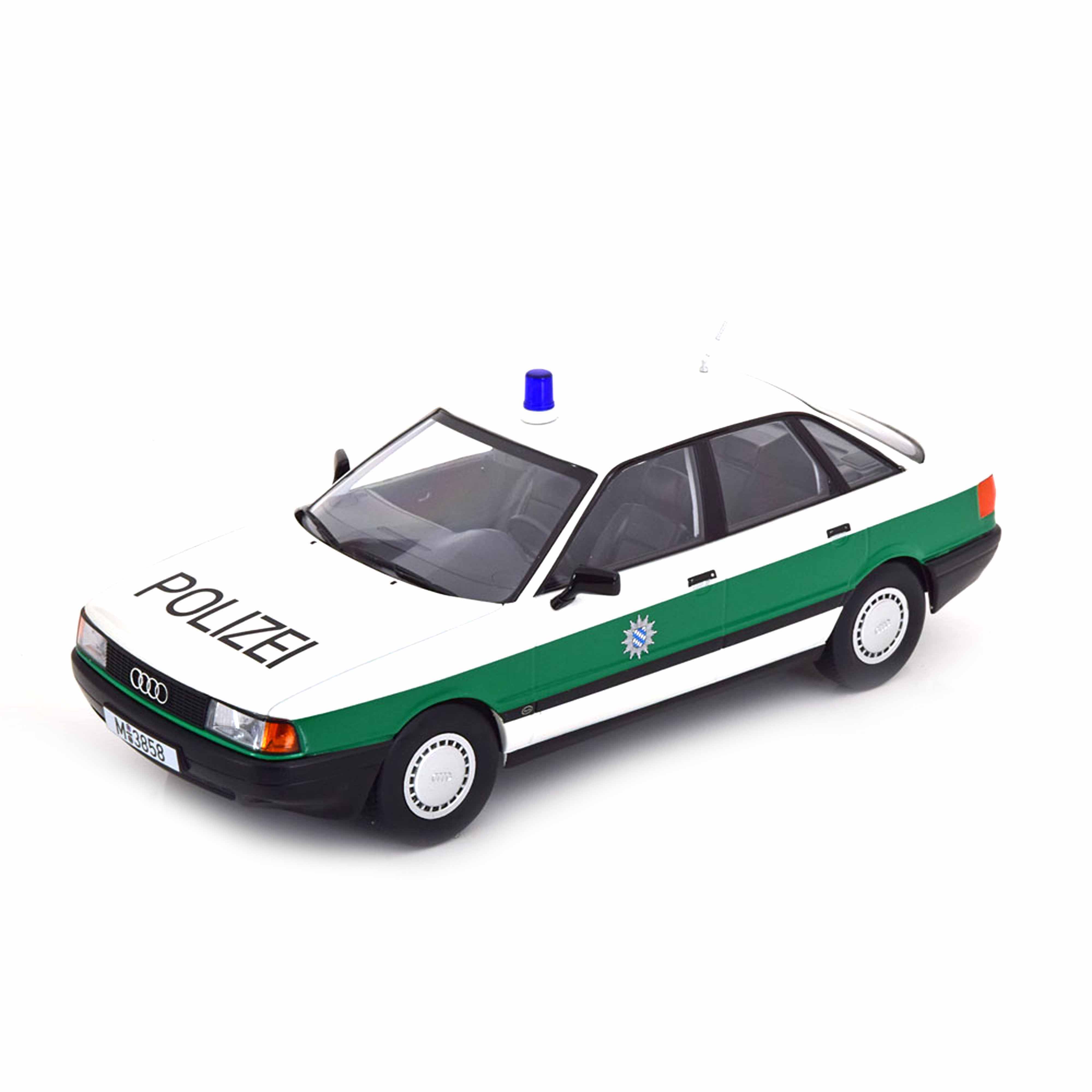 Audi 80 B3 1989 Polizei 1:18
