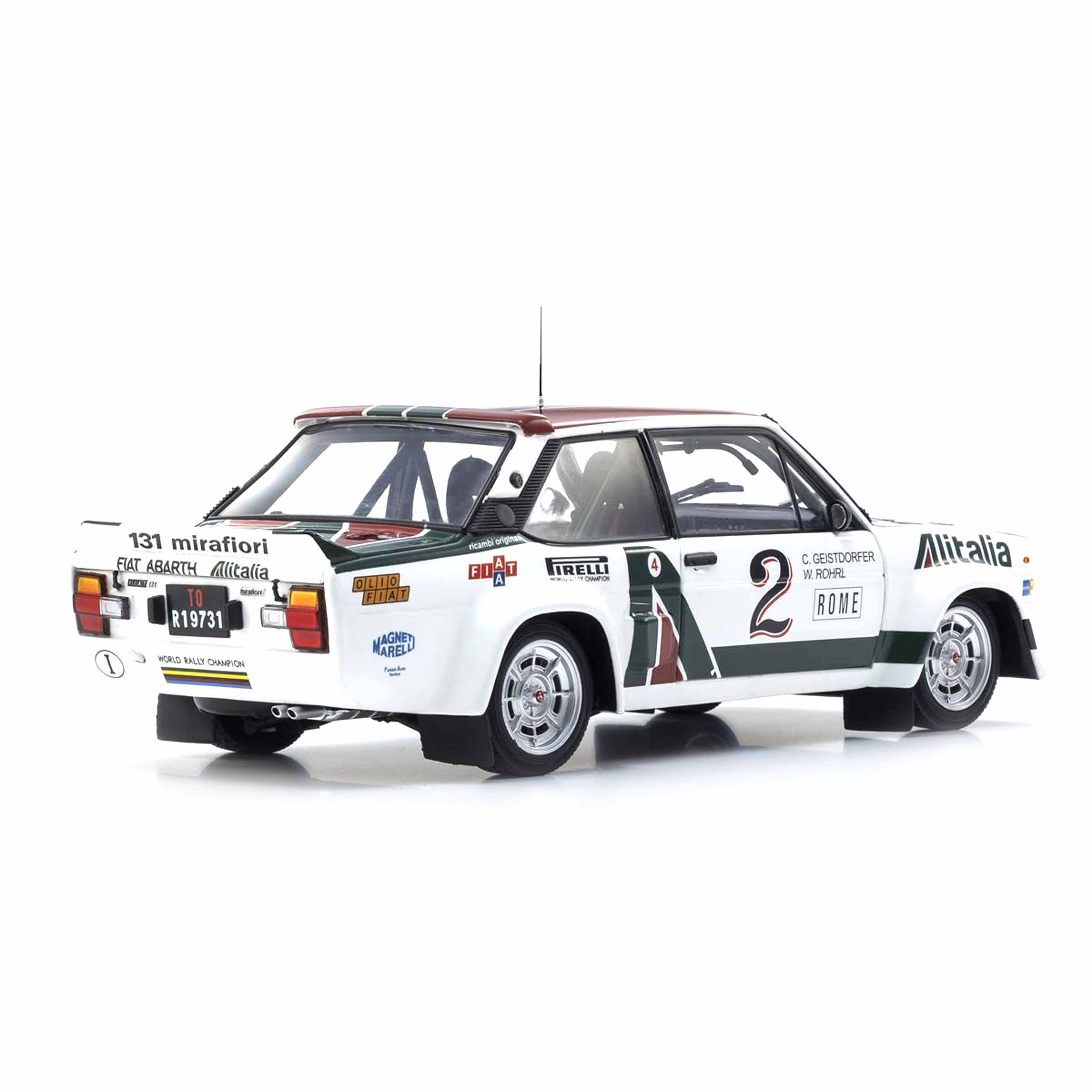 Fiat 131 Abarth 1978 Monte Carlo (N°2) 1:18
