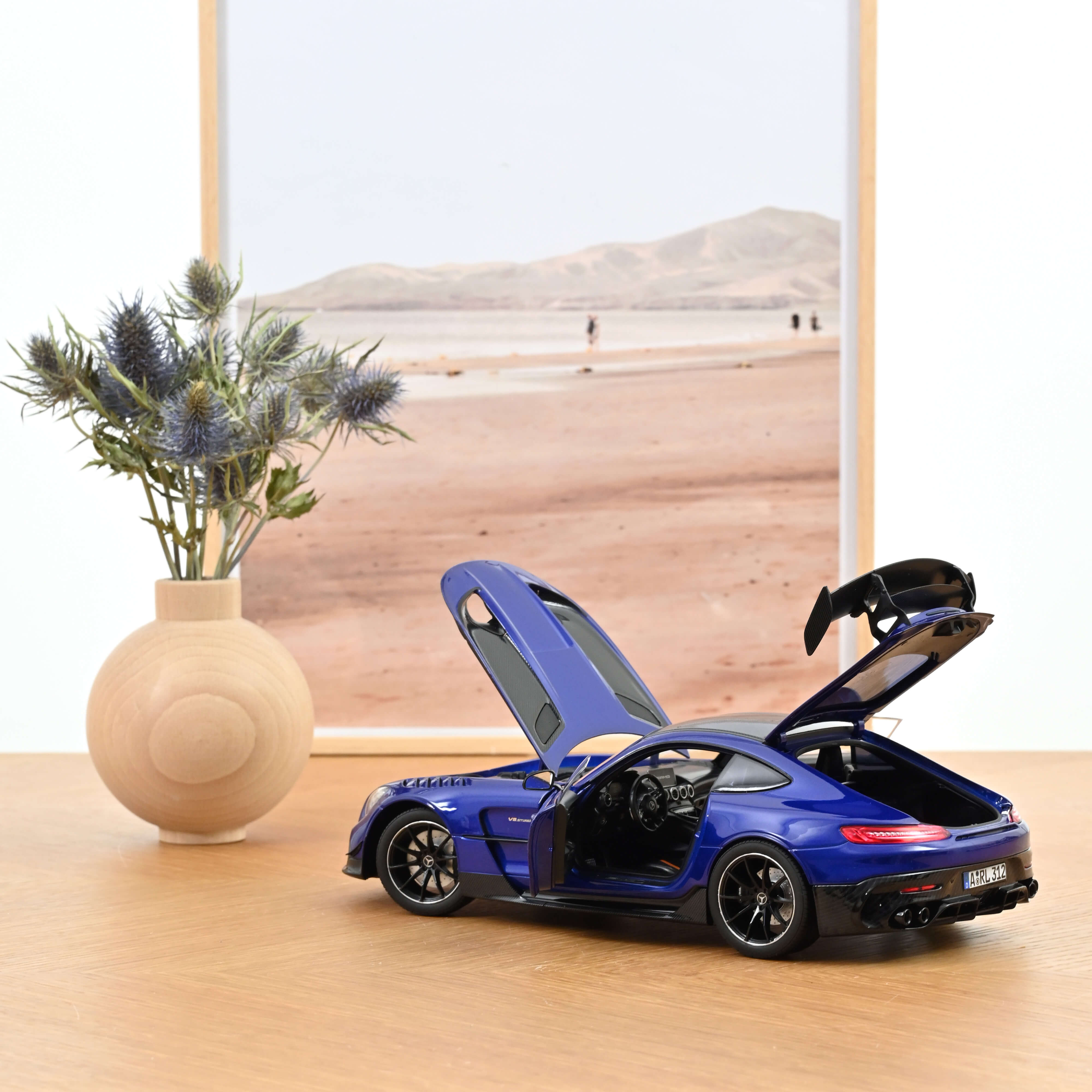 Mercedes-AMG GT Black Series 2021 Blue metallic 1:18