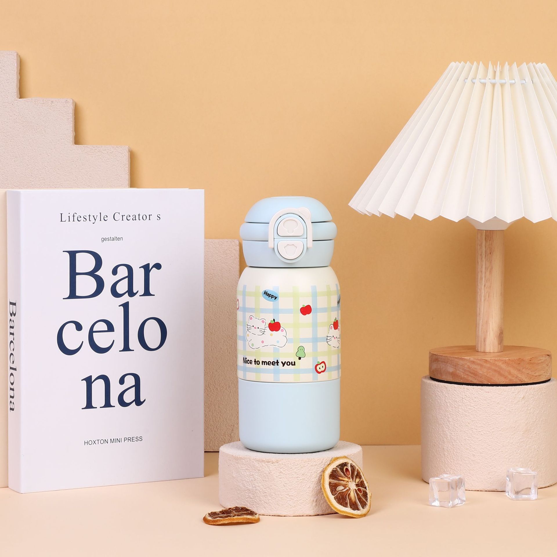 Cartoon Insulated Water Bottle