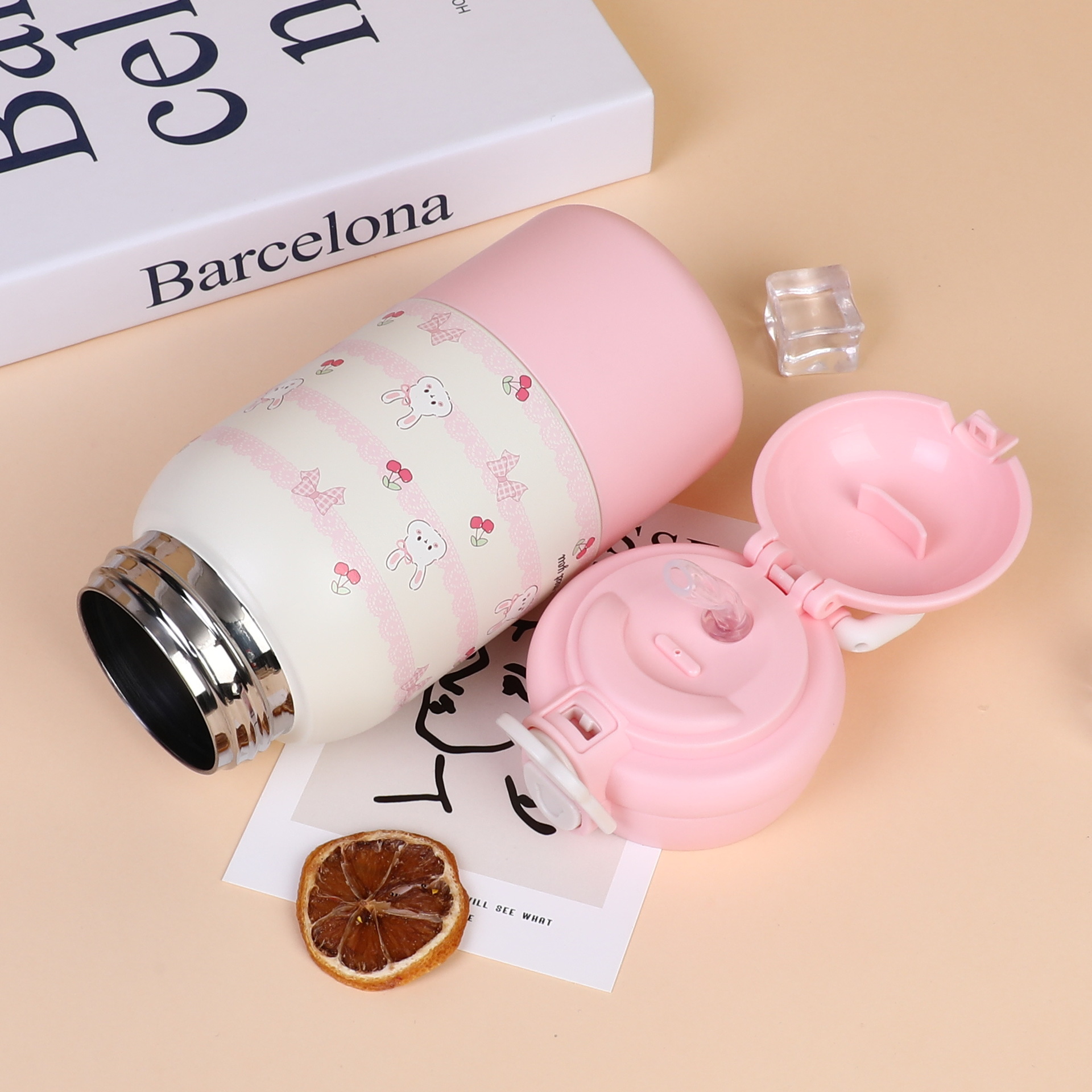 Cartoon Insulated Water Bottle
