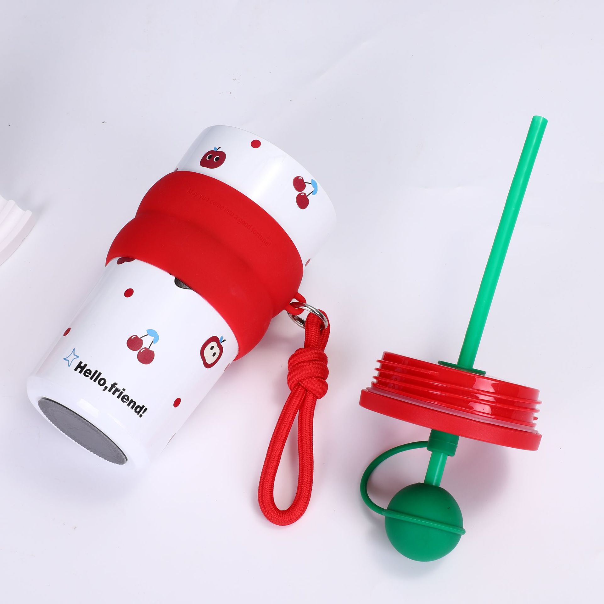 Cute Floral Insulated Cup