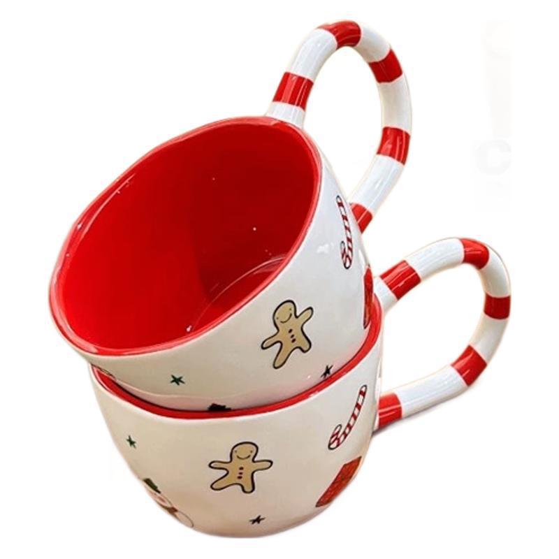 Christmas-themed Ceramic Mugs