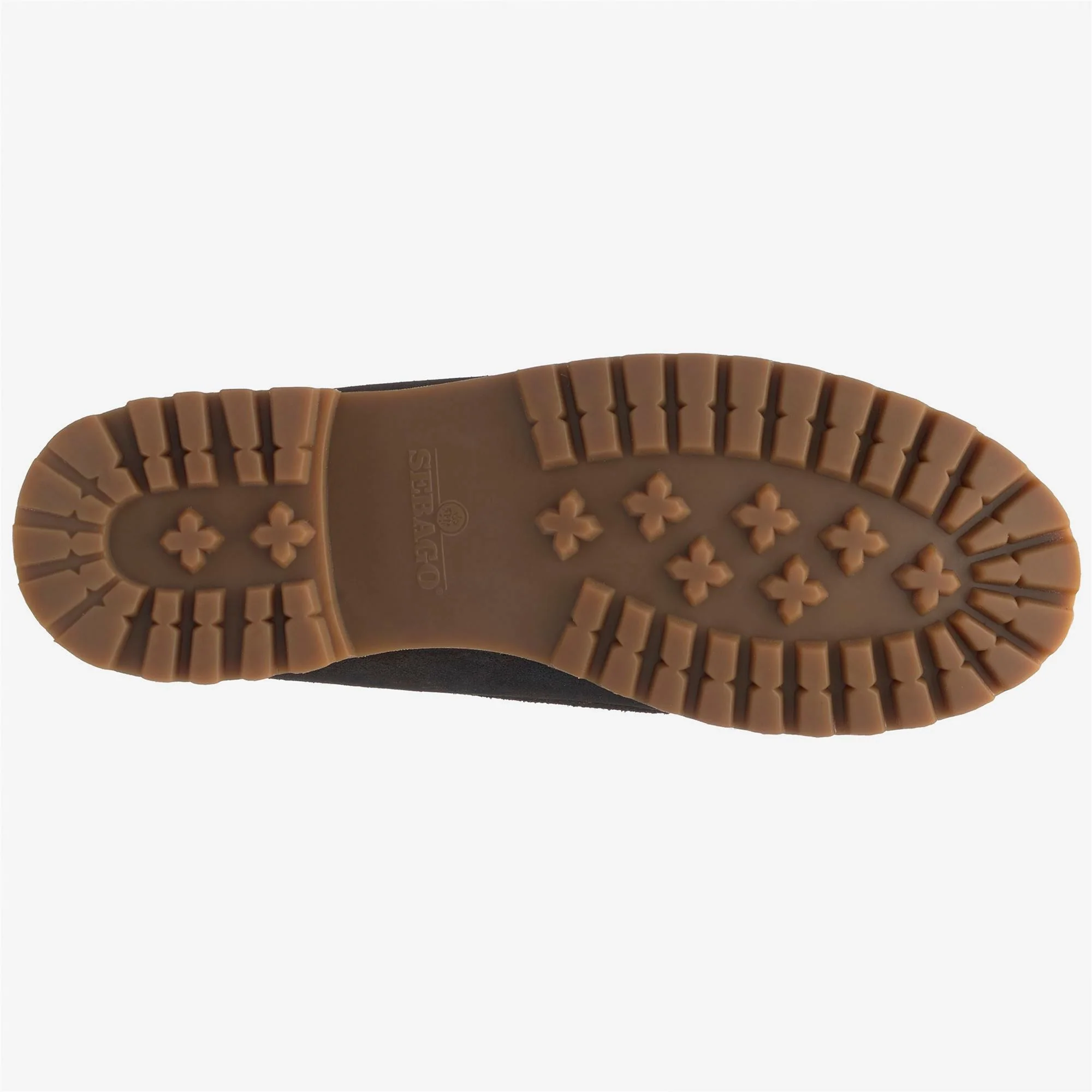 ASKOOK LUG SUEDE WAXED - Moc - Moccasin - Man - DK BROWN