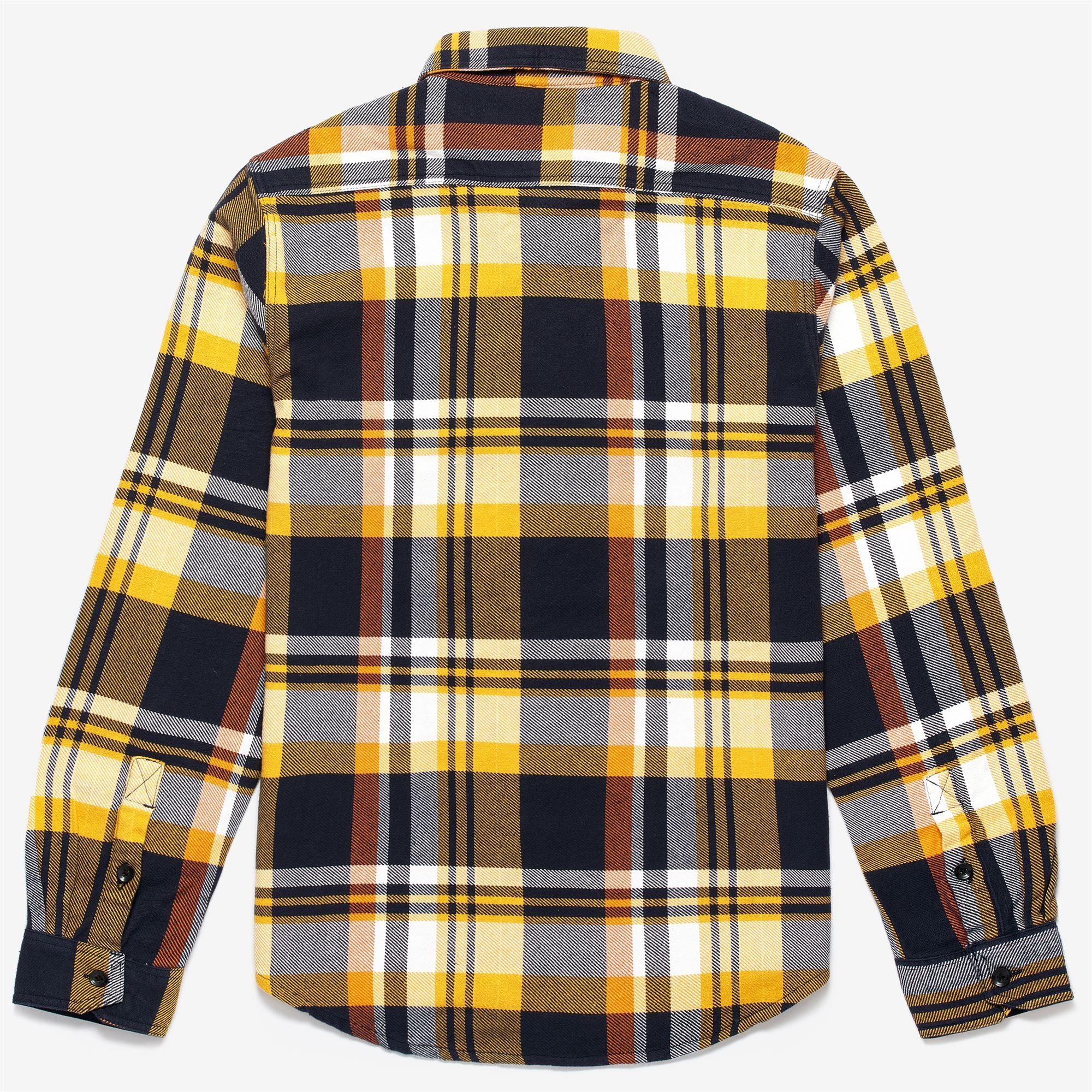 BOWDOIN - OVERSHIRT - OVERSHIRTS - Unisex - YELLOW-BLUE-OFFWHITE-ORANGE