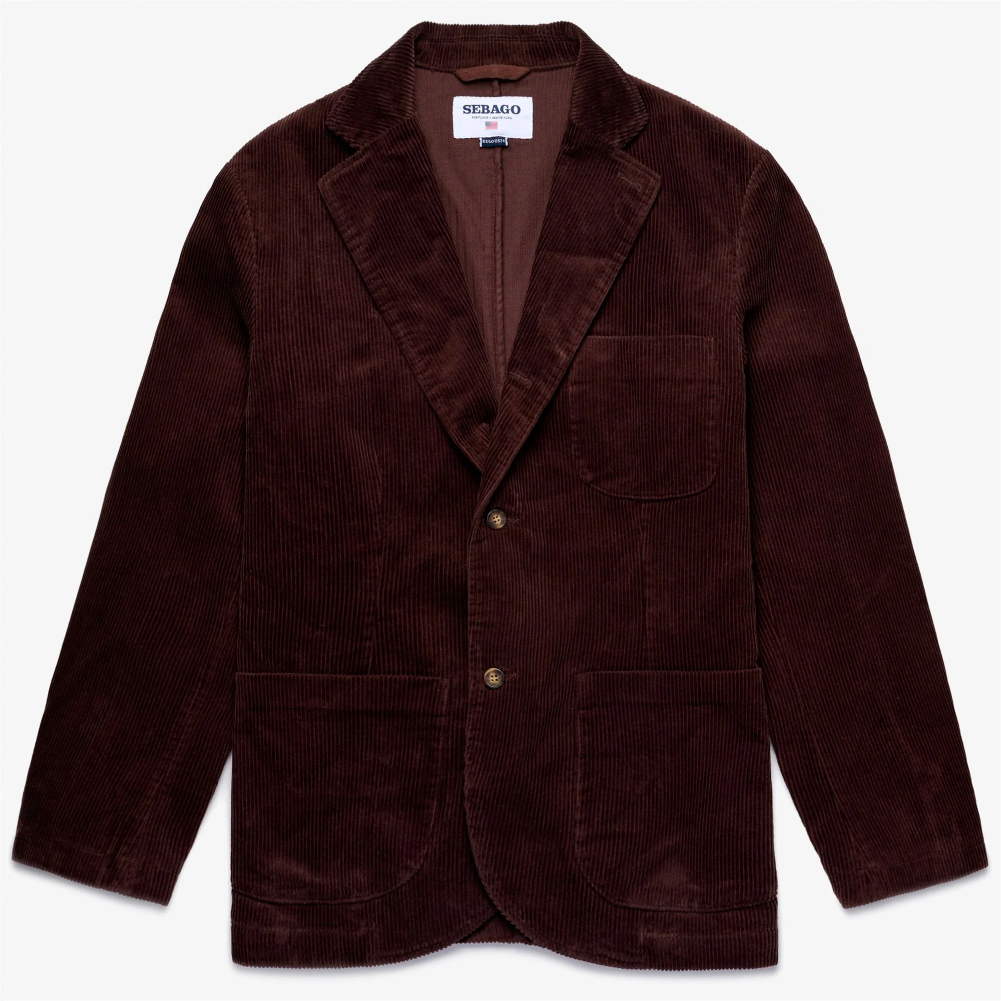 NEDDICK CORDUROY - Dresses - Jacket - Unisex - BROWN MORO