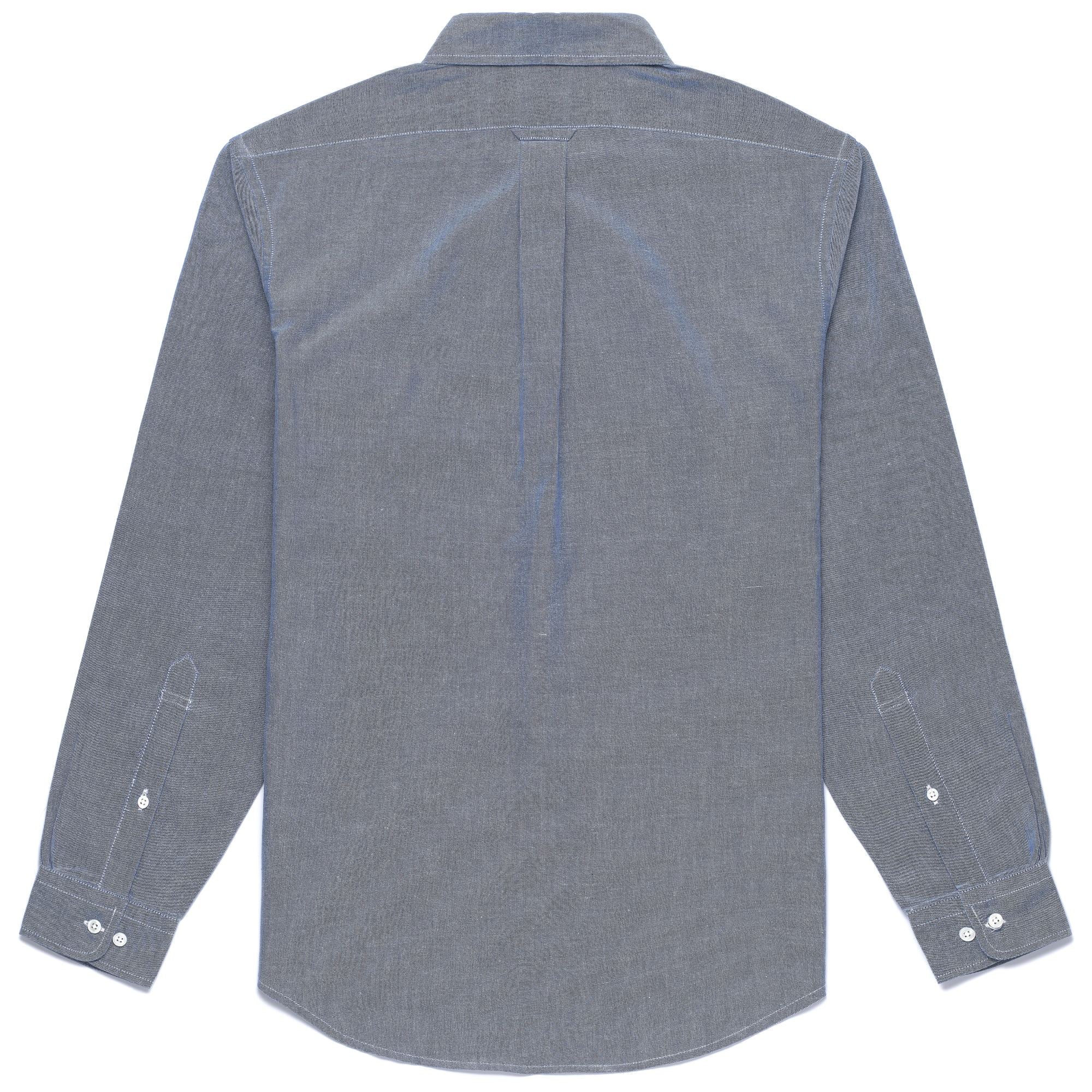 WHALEBACK - SHIRTS - Button  Down - Man - AZURE DAYLIGHT