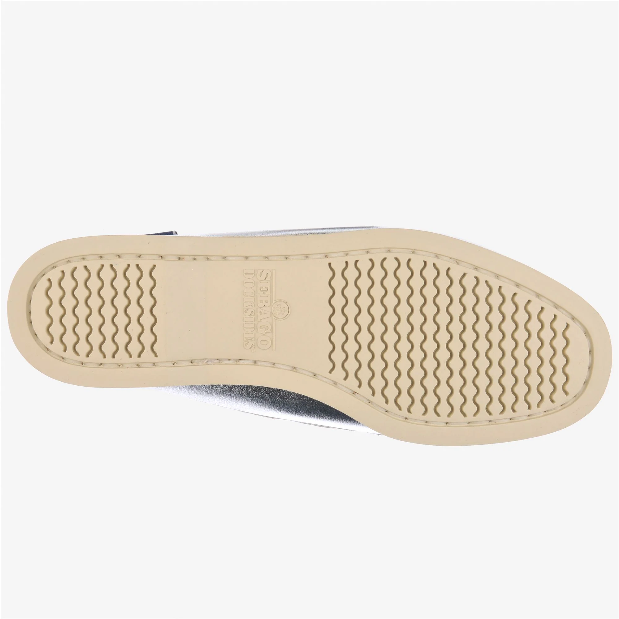 DOCKSIDES PORTLAND MET WOMAN - Docksides - Mocassin - Woman - SILVER