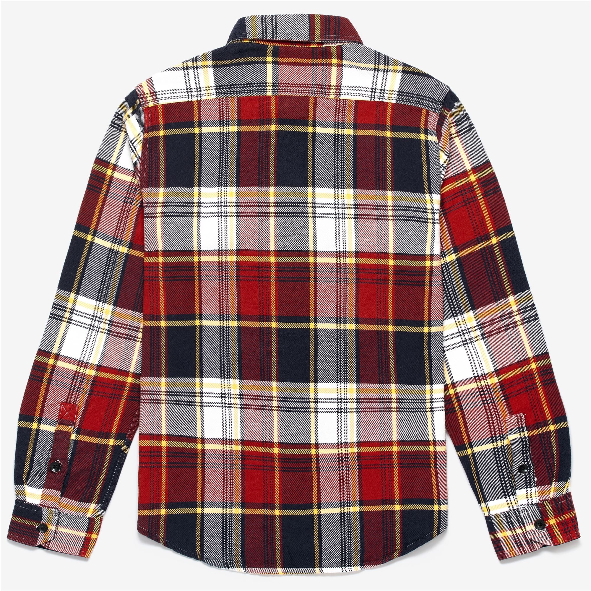 BREMEN - OVERSHIRT - OVERSHIRTS - Unisex - BLUE-OFF WHITE-RED-YELLOW