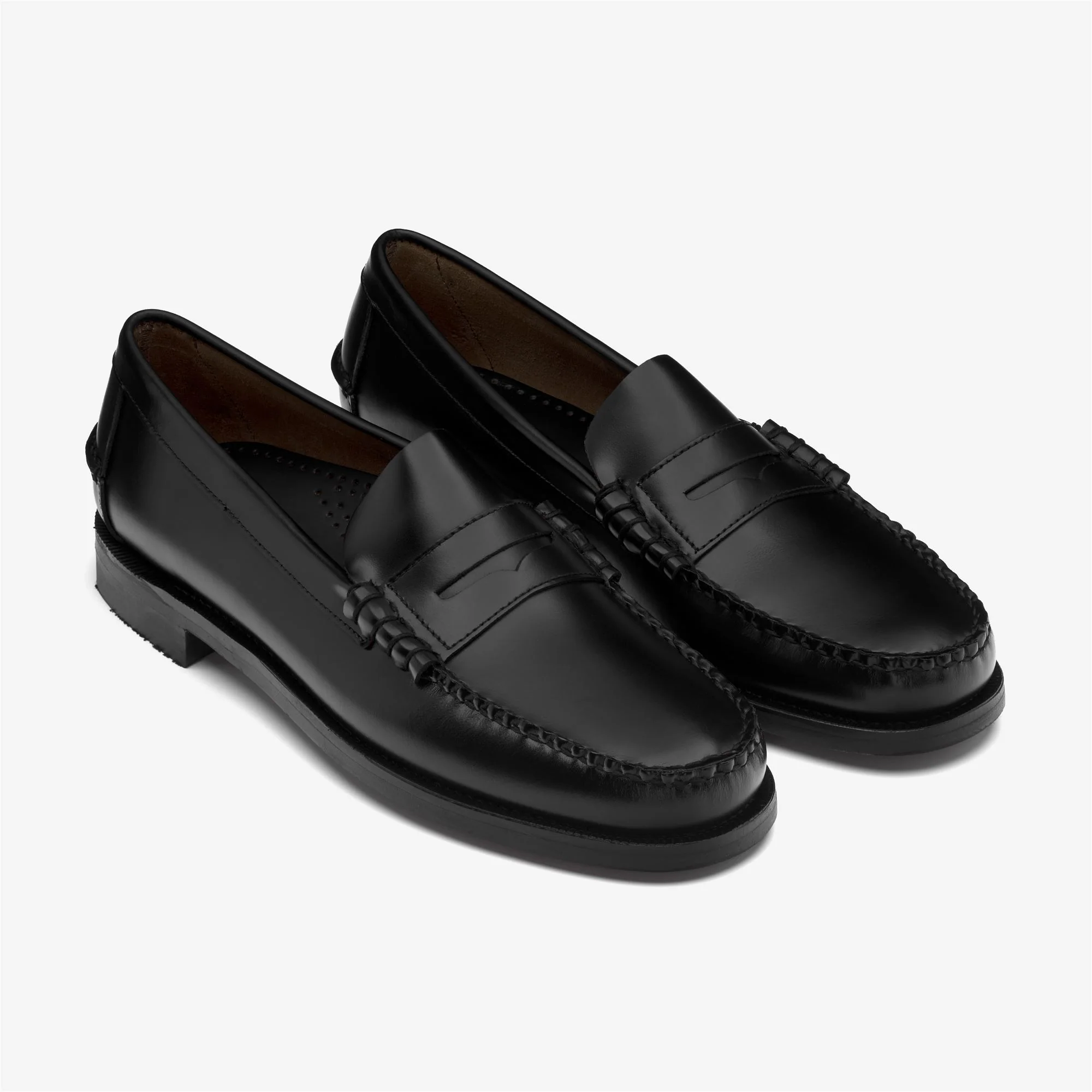 CLASSIC DAN - Moc - Moccasin - Man - BLACK