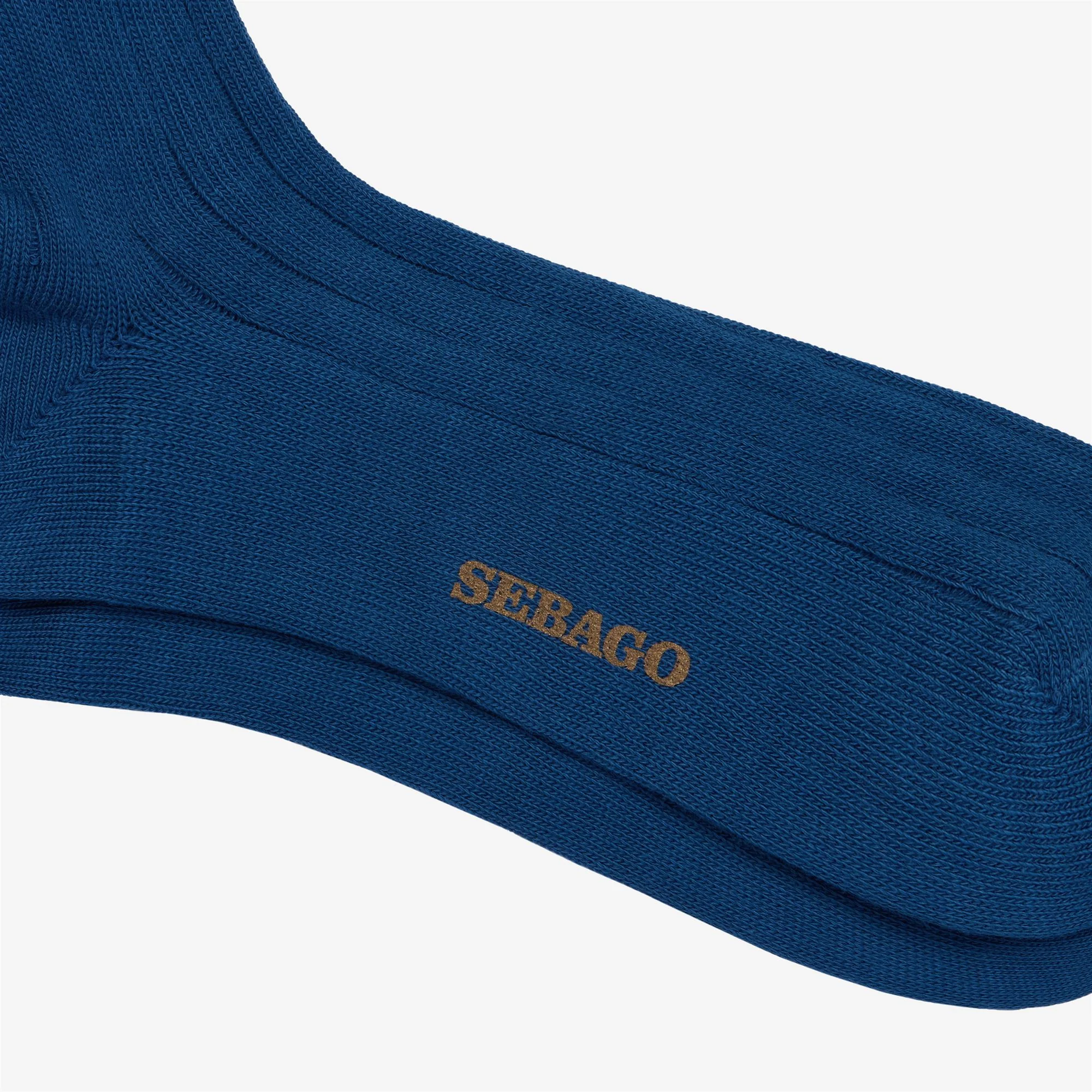 SANGERVILLE POLOL - Socks - Quarter High Sock - Unisex - BLUE DK RIVIERA