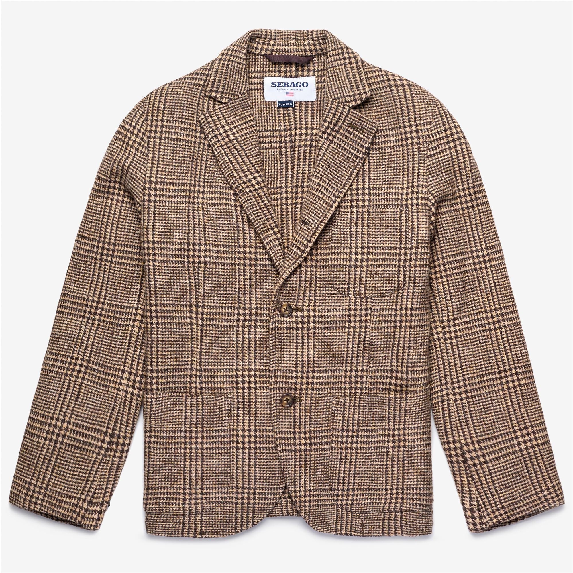 NEDDICK PRINCIPE DI GALLES - Jackets - Jacket - Unisex - BEIGE-BROWN