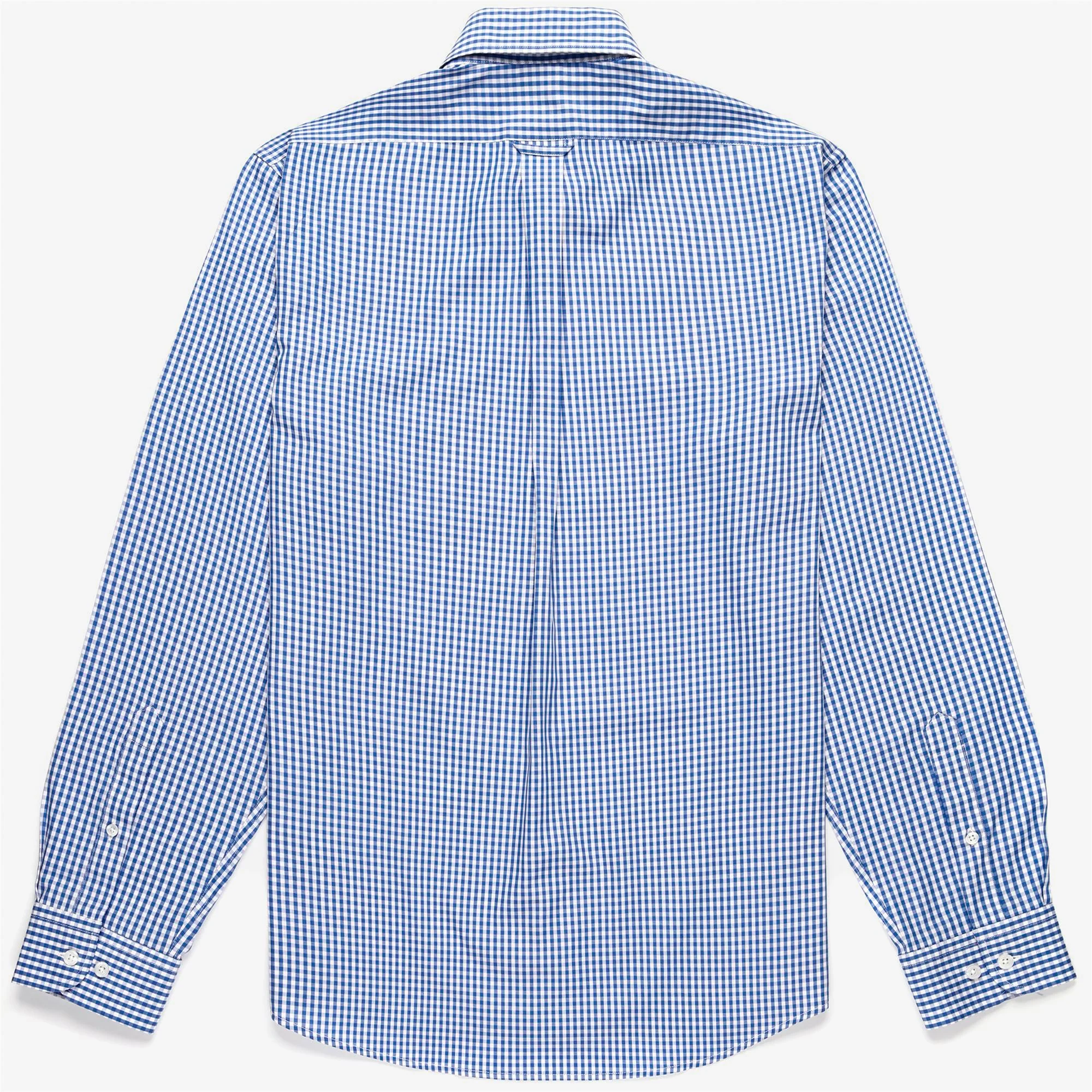 OAKFIELD - SHIRTS - Button  Down - Unisex - WHITE-BLUE