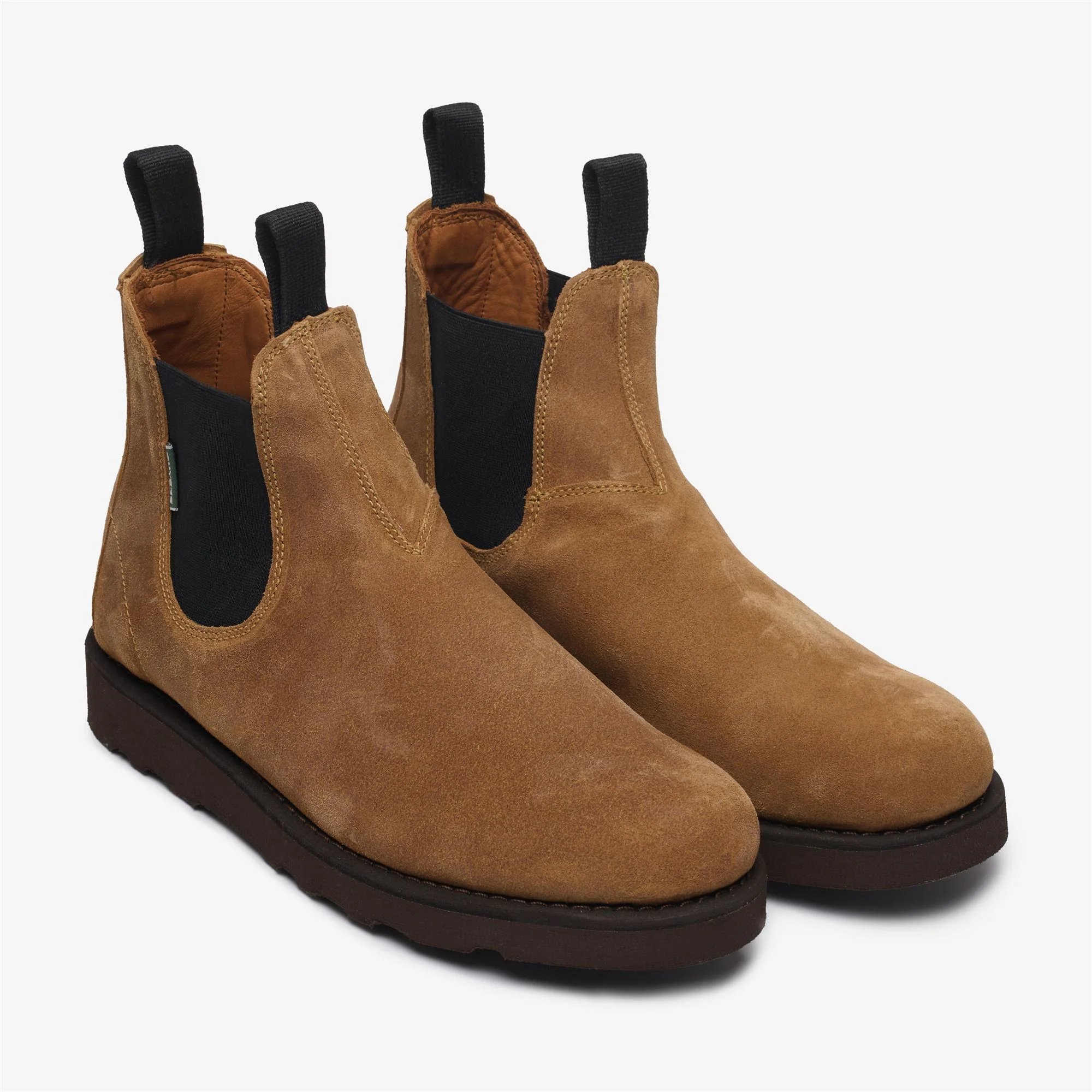 YANSA SUEDE - Ankle Boots - Mid Cut - Man - BEIGE CAMEL-DK BROWN-TURTLEDOVE REC