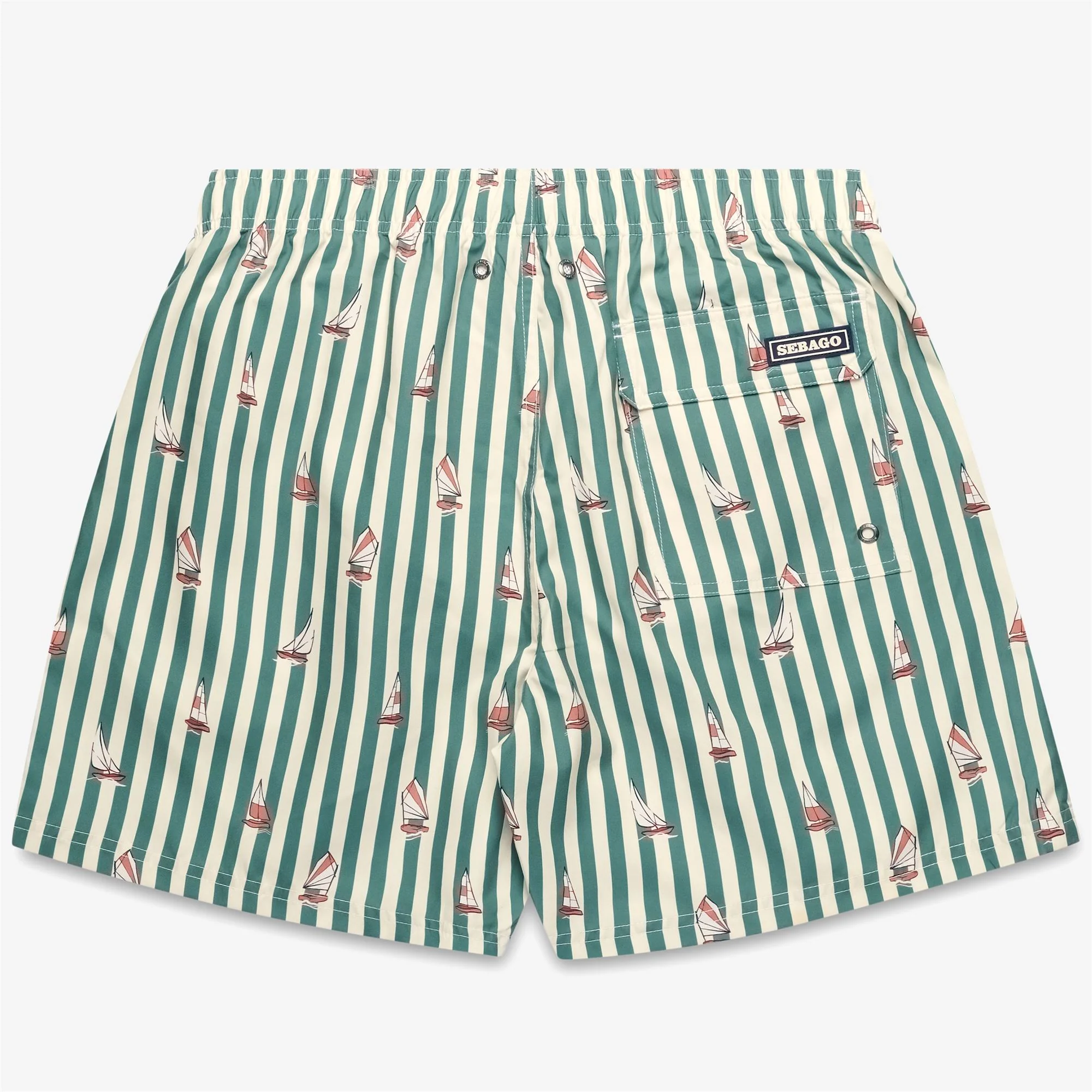 MINOT - Bathing Suits - Swimming Trunks - Man - OFF WHITE-GREEN