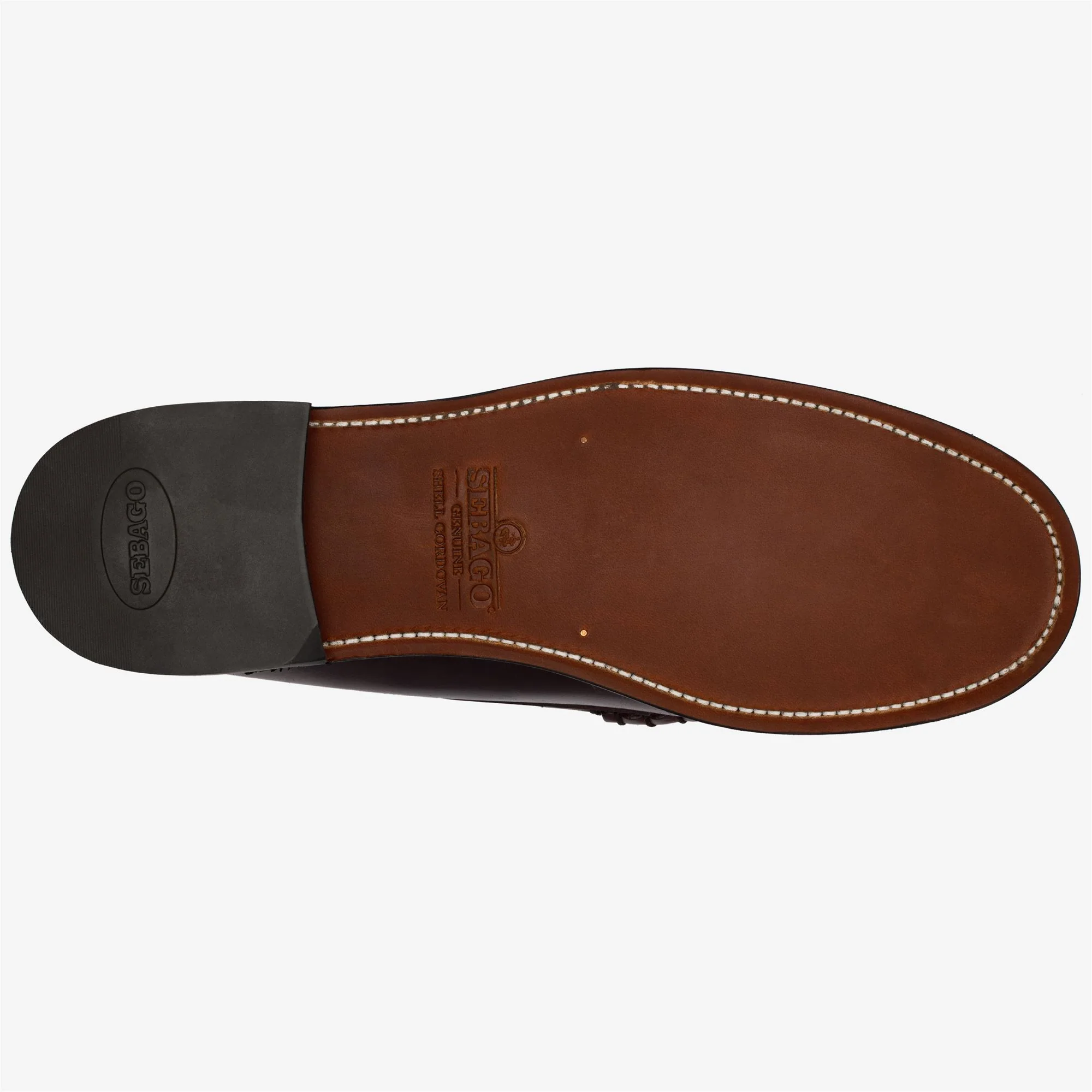 CLASSIC DAN SHELL CORDOVAN - Moc - Moccasin - Man - BROWN BURGUNDY
