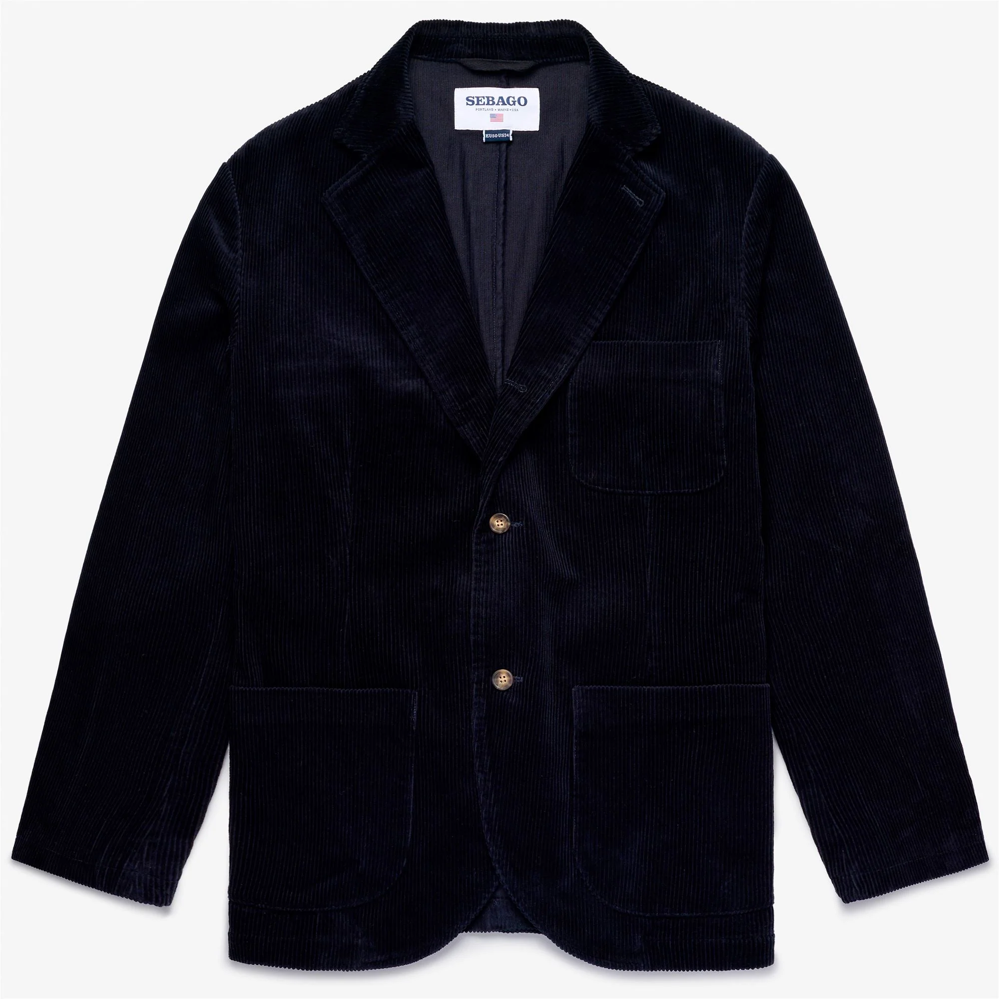 NEDDICK CORDUROY - Dresses - Jacket - Unisex - BLUE DK