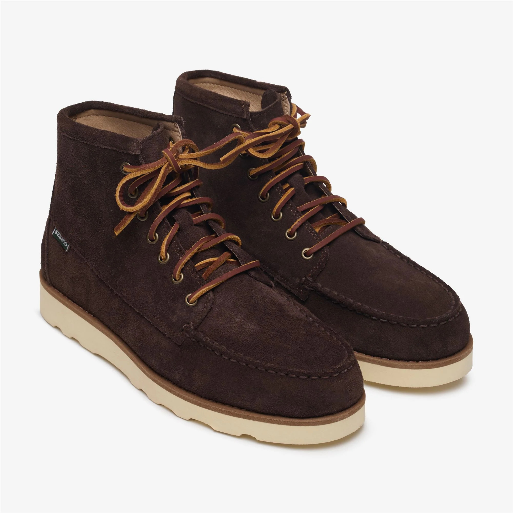 TALA MID SUEDE - Moc - Mid Cut - Man - DK BROWN