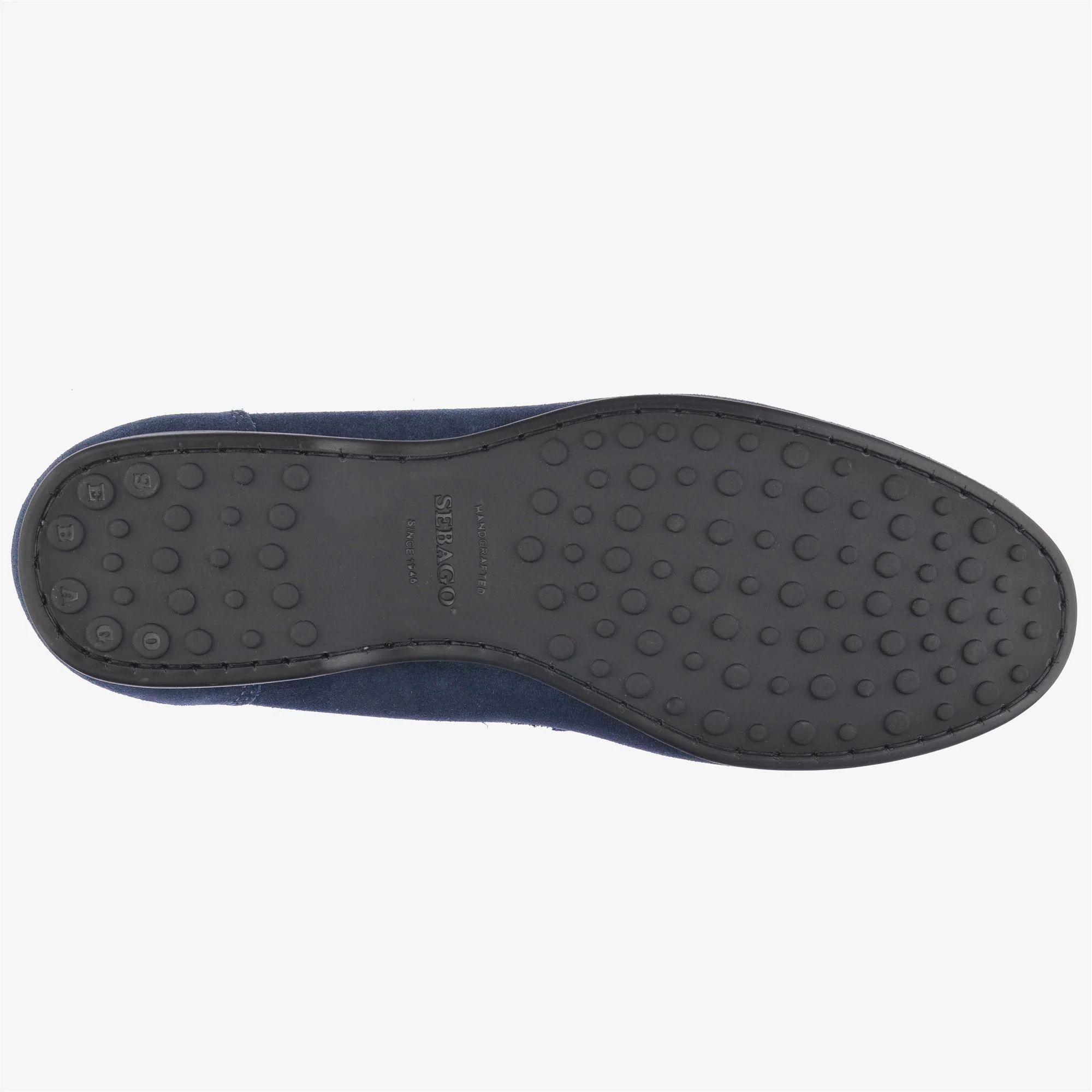 BYRON SUEDE - Moc - Moccasin - Man - BLUE POWDER