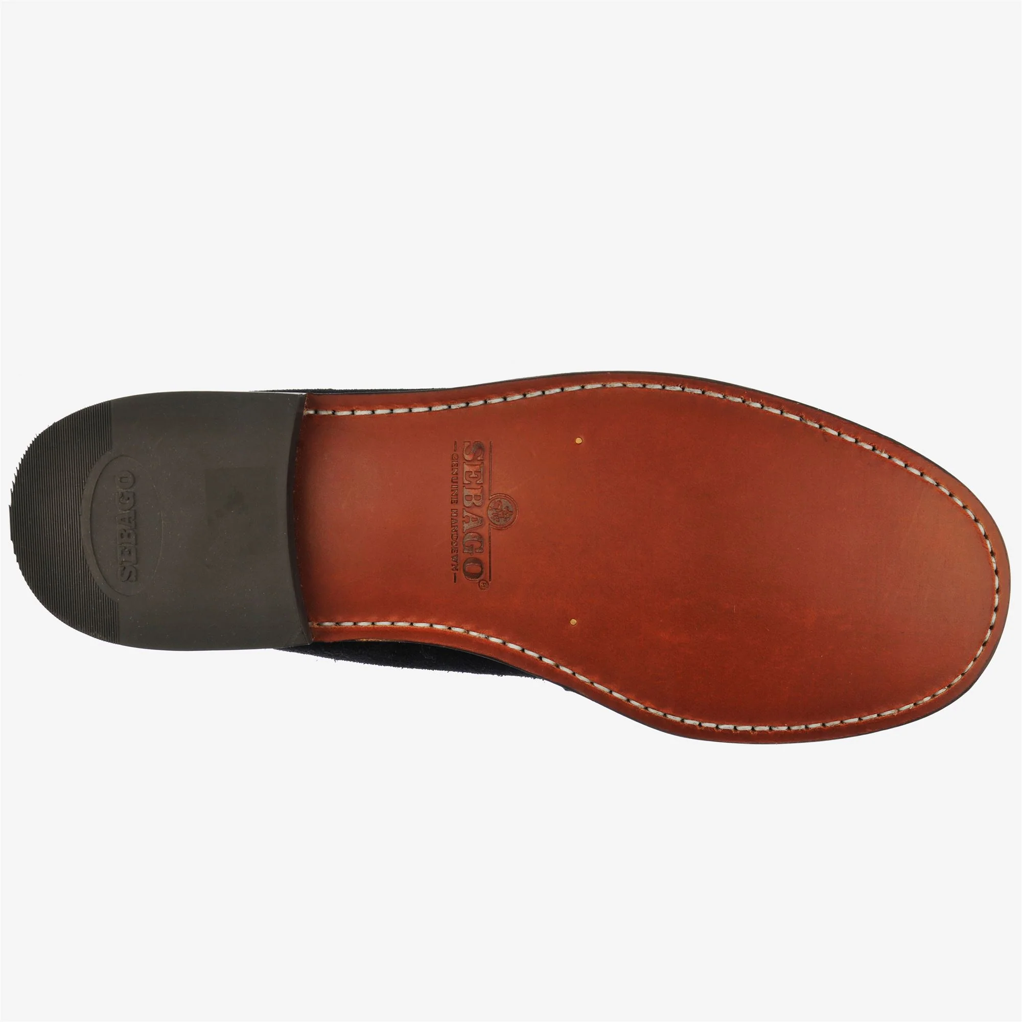 CLASSIC DAN SUEDE - Moc - Moccasin - Man - BLUE NAVY