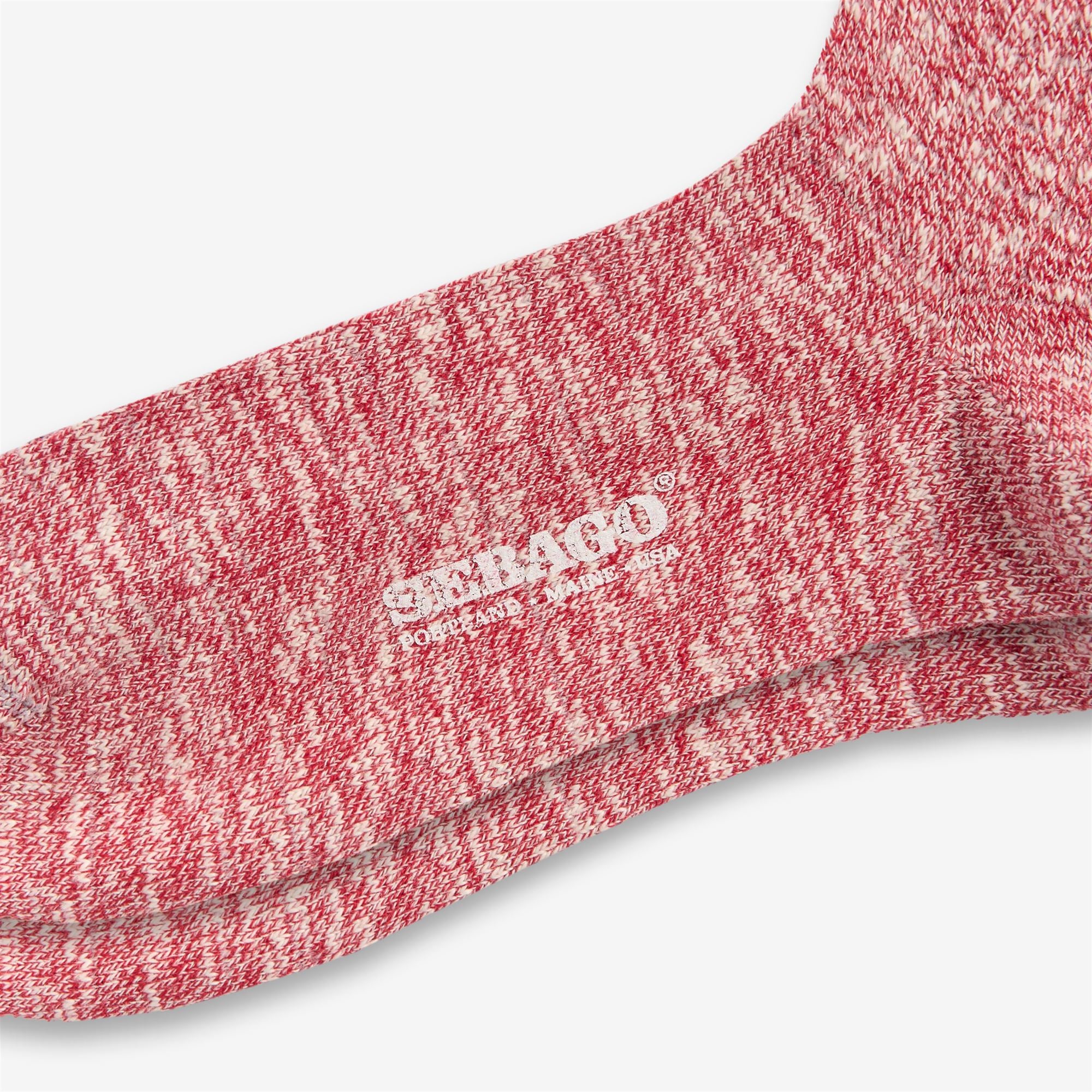 COUNTRY BICOLOR - Socks - Quarter High Sock - Unisex - RED-BLUE NAVY