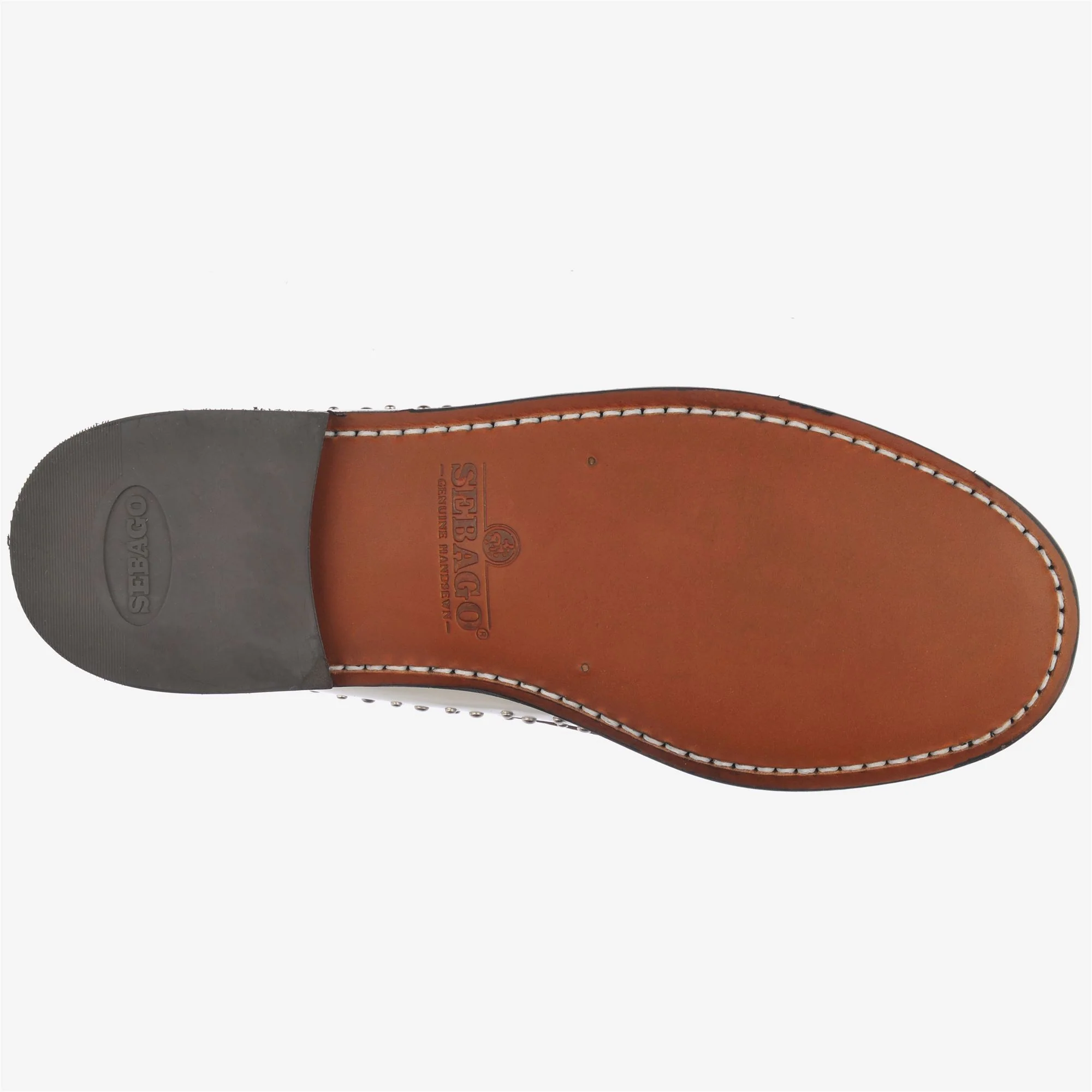 DAN STUDS WOMAN - Moc - Moccasin - Woman - WHITE
