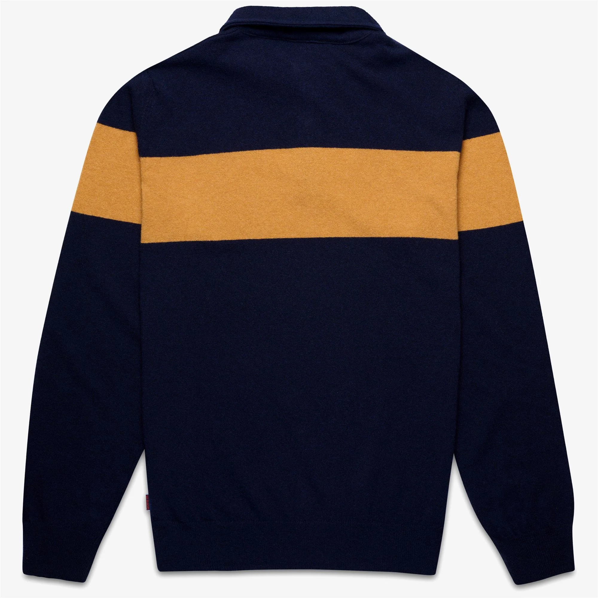 MARSHILL - KNITWEAR - Polo - Unisex - BLUE DK-YELLOW