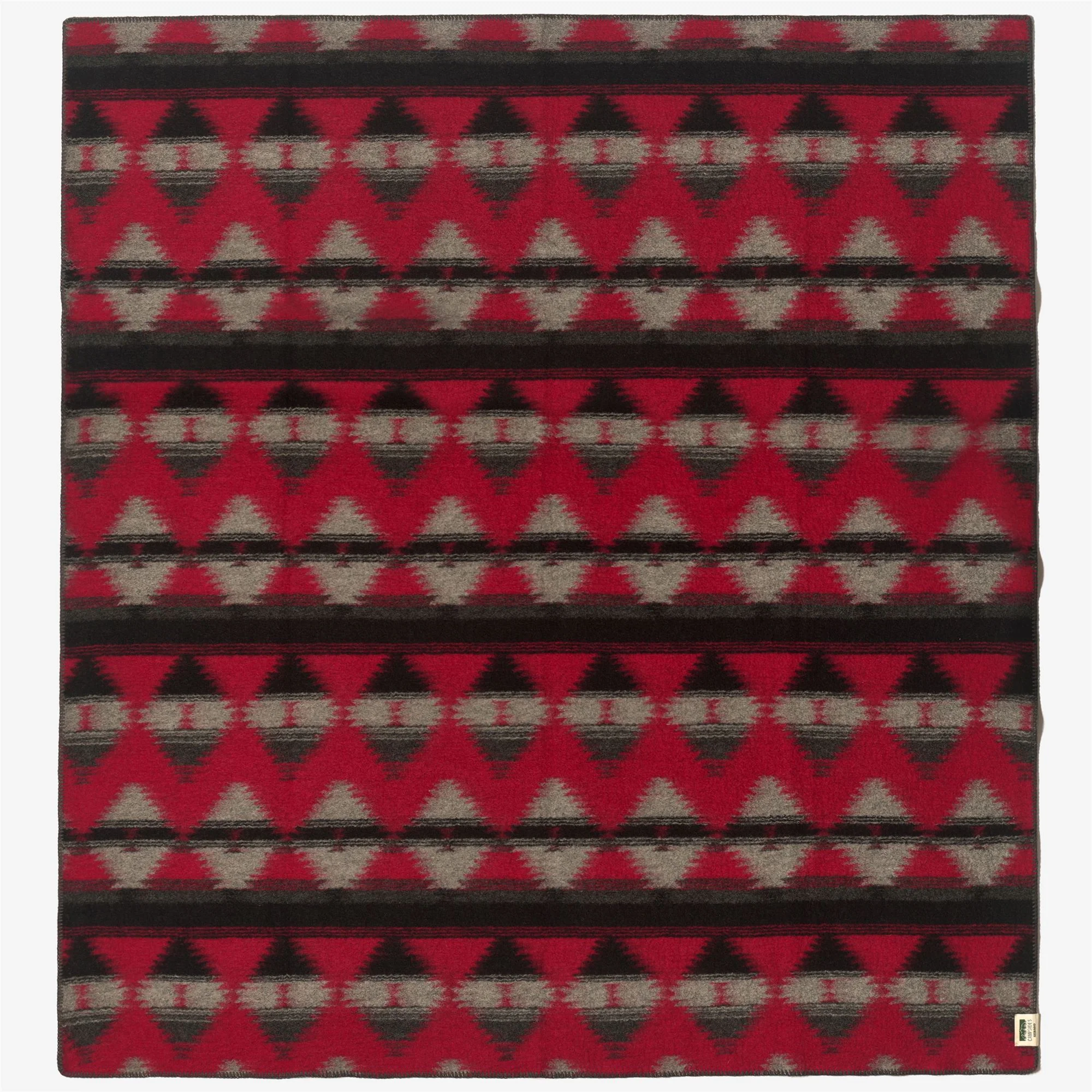 ASH - Quilts and blankets - Blanket - Unisex - RED-GREY-BLACK