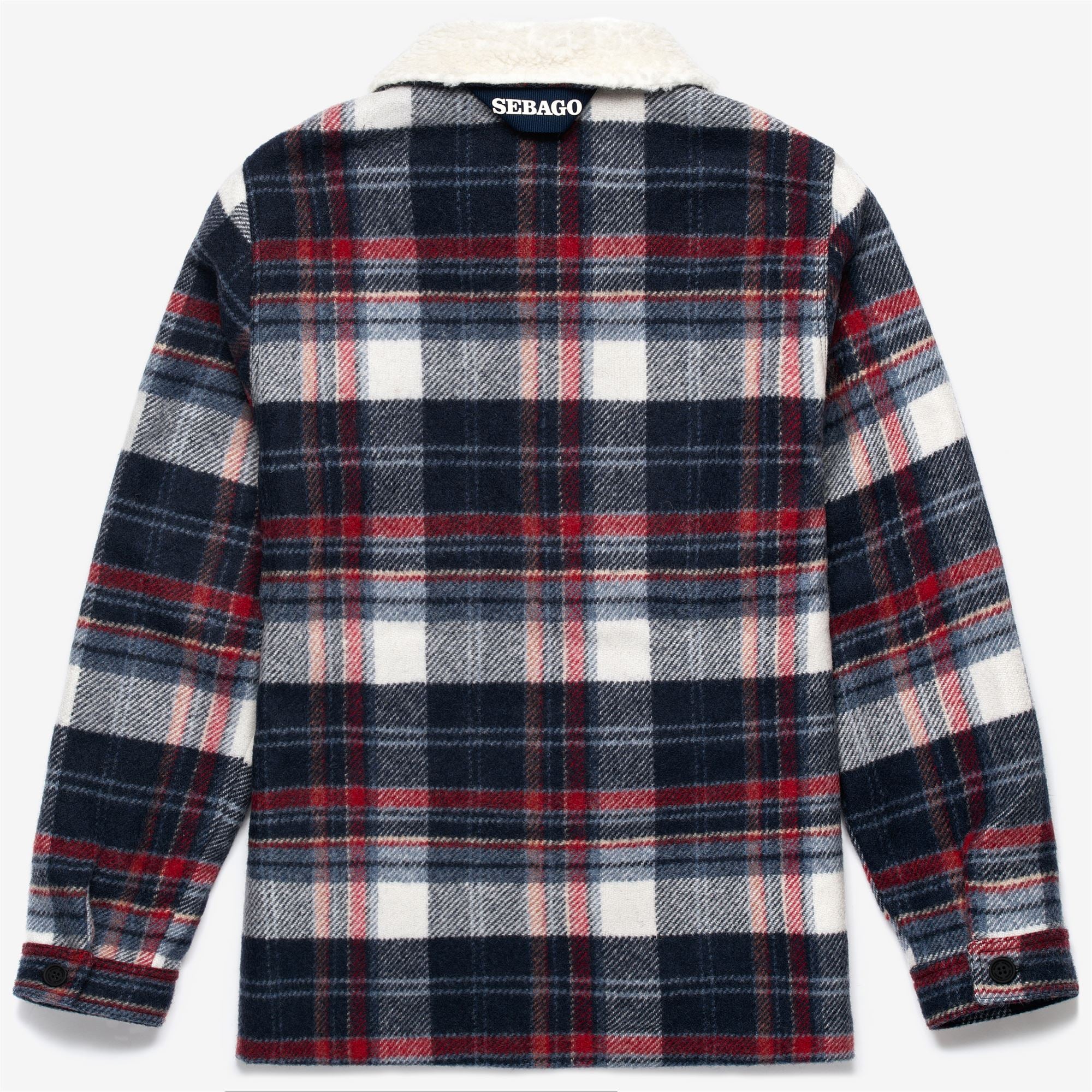 OTTERCREEK CHECK - Jackets - Mid - Unisex - BLUE-OFF WHITE-RED CHECK