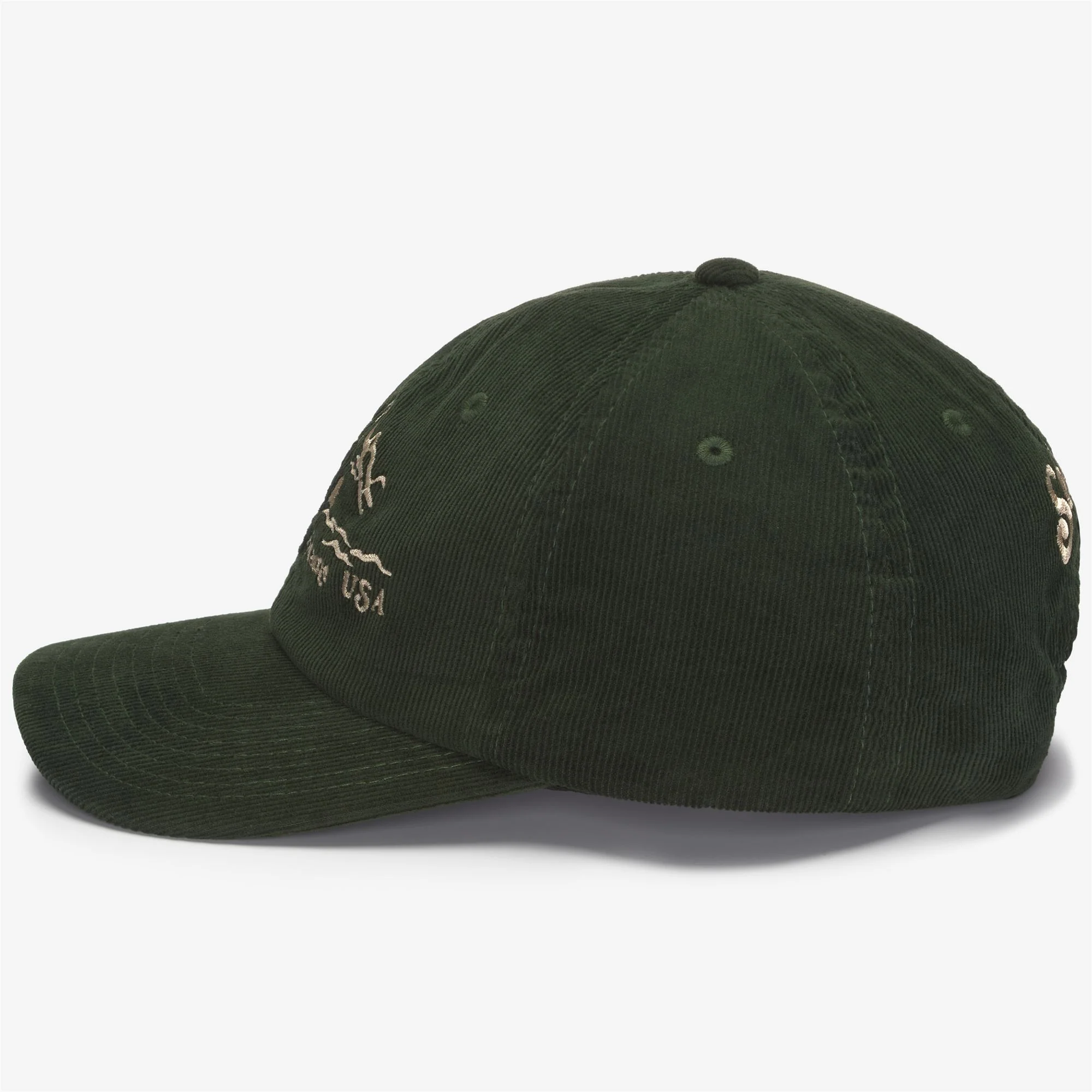 CONNOR CORDUROY - Headwear - Cap - Unisex - GREEN OLIVE MOUNTAIN