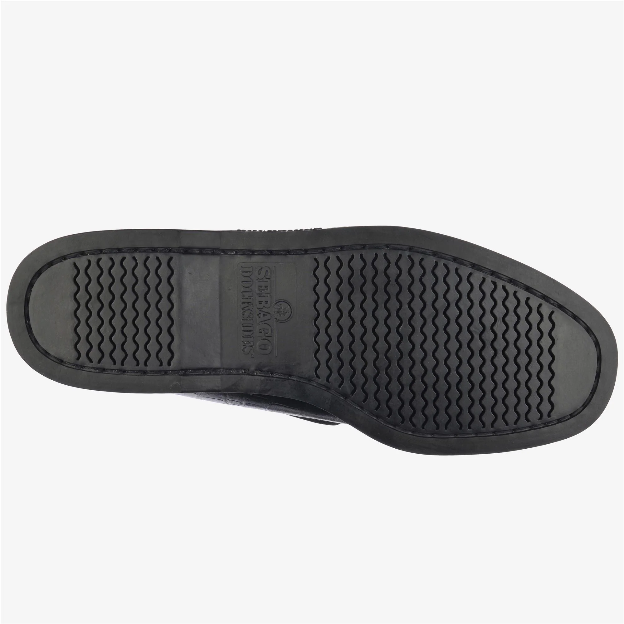 PORTLAND EXOTIC - Docksides - Mocassin - Man - CROC BLACK