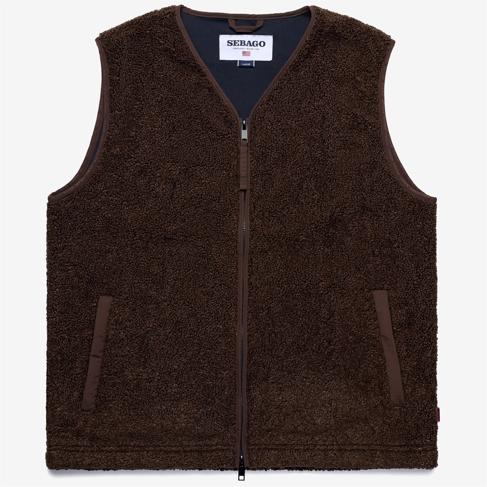 TREMONT - Fleece - Vest - Unisex - BROWN MORO