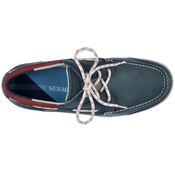 Triton Three Eyelets Nubuck Navy Blue