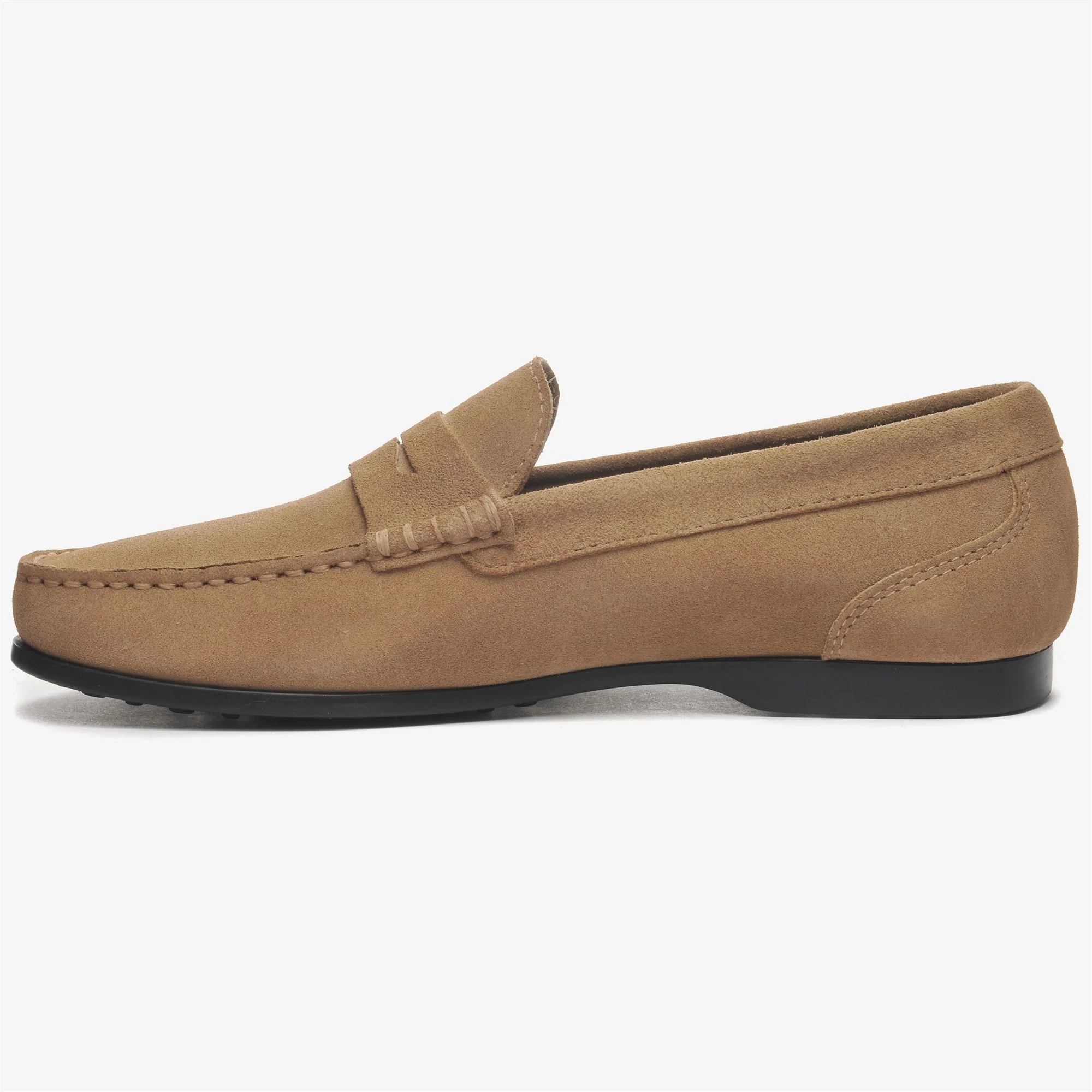 BYRON SUEDE - Moc - Moccasin - Man - BEIGE CAMEL