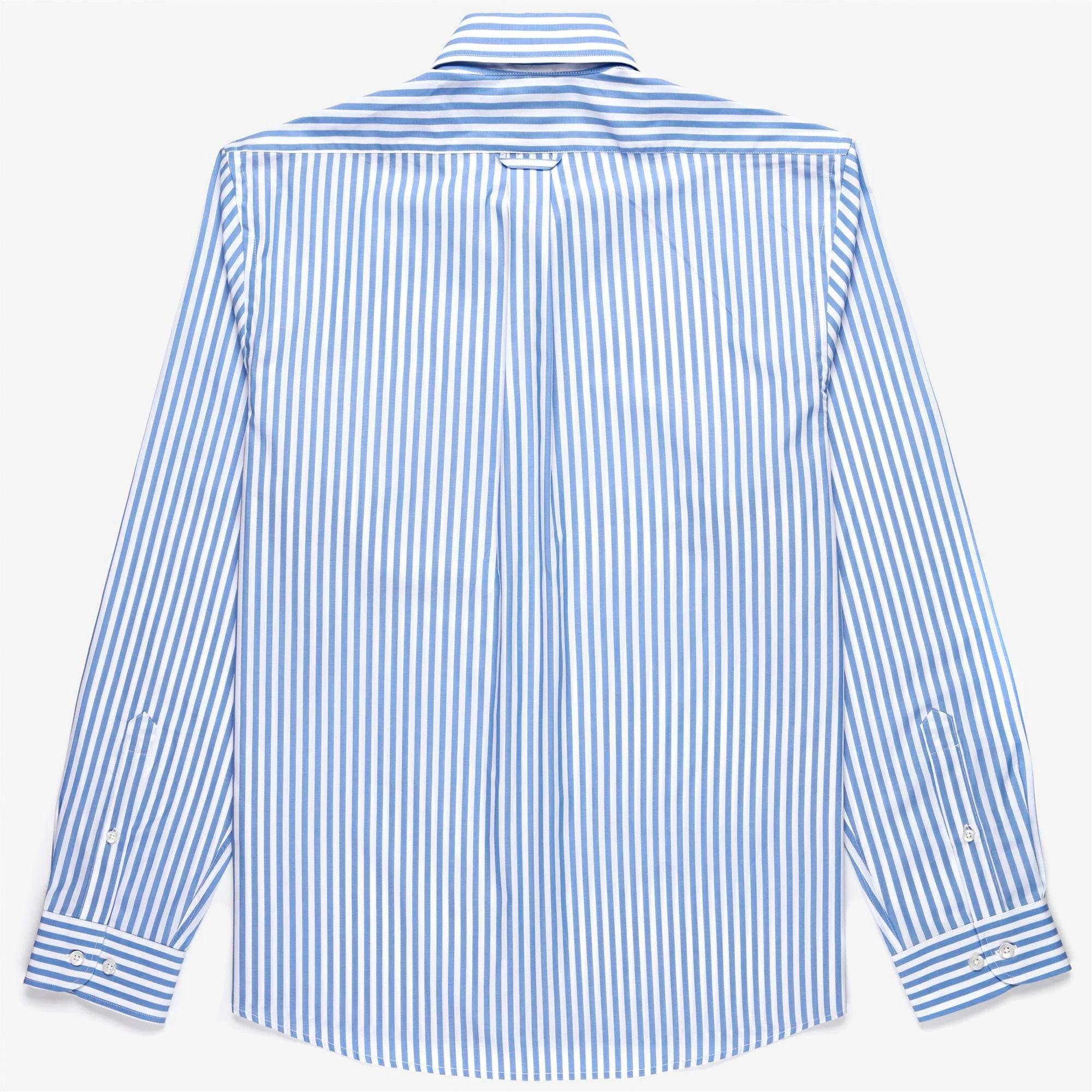 OAKLAND - SHIRTS - Button  Down - Unisex - WHITE-BLUE NAVY