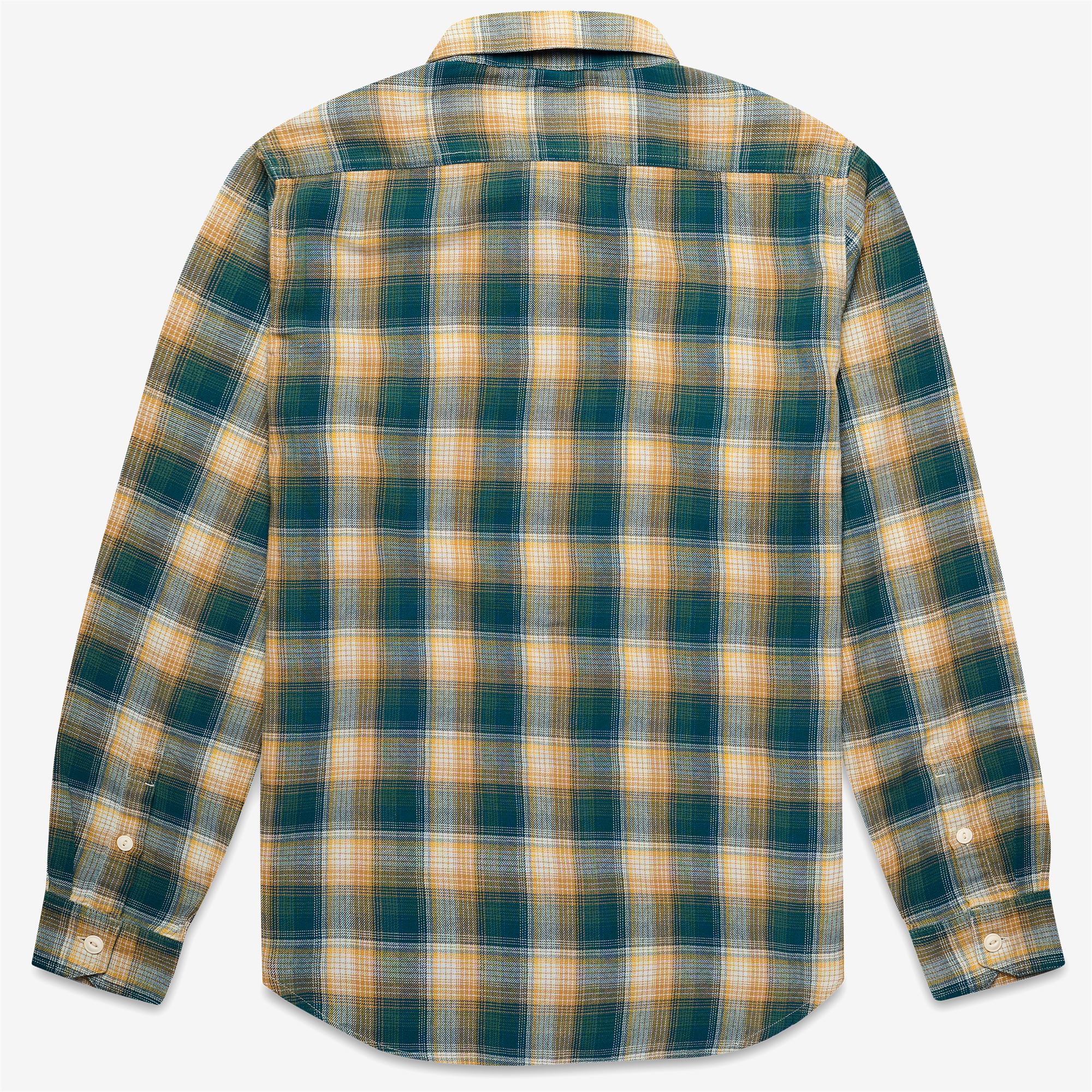 AGATHA - OVERSHIRT - OVERSHIRTS - Unisex - BLUE GREEN-BEIGE CHECK