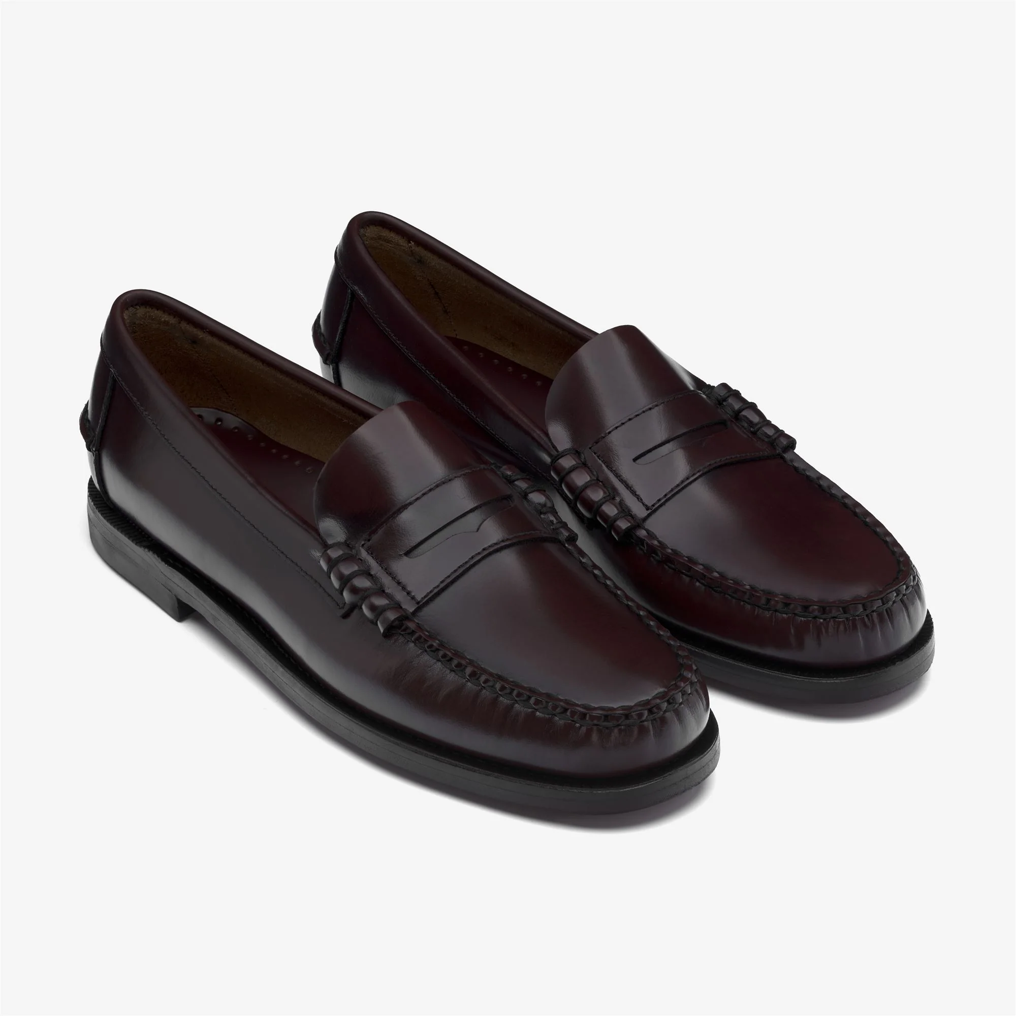 CLASSIC DAN WOMAN - Moc - Moccasin - Woman - BROWN BURGUNDY
