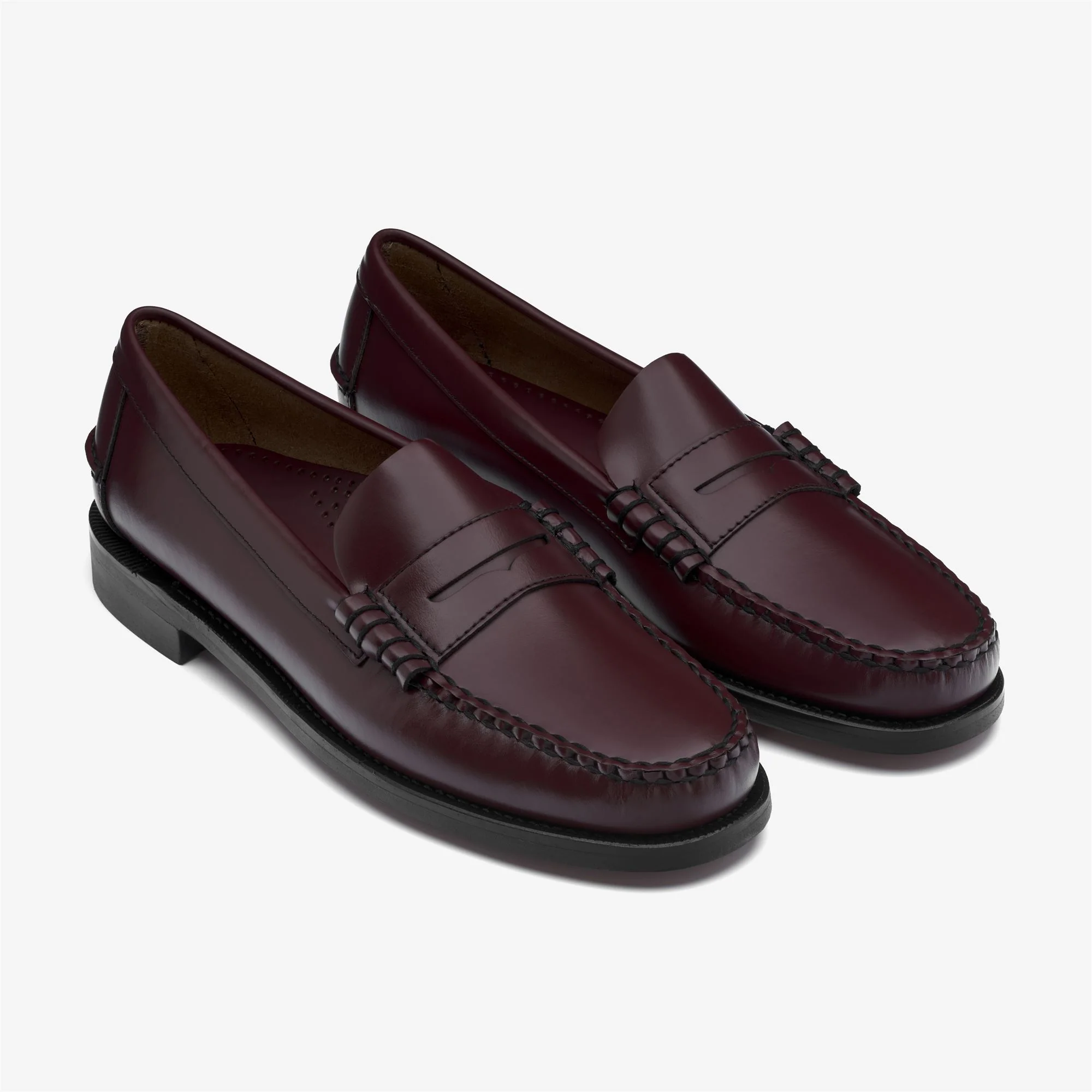 CLASSIC DAN - Moc - Moccasin - Man - GARNET