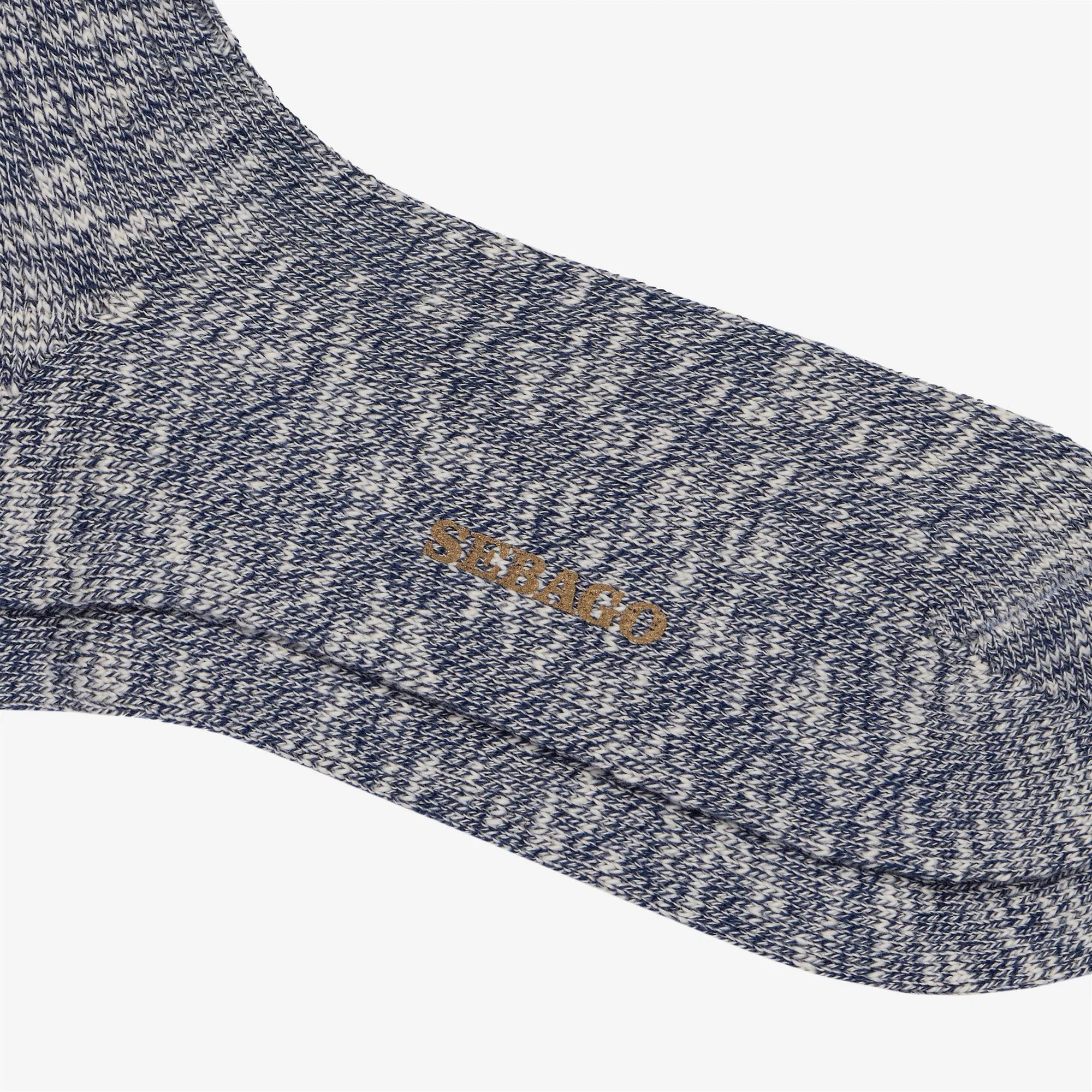 SEBOEIS COUNTRY - Socks - ANKLE TUBE - Unisex - BLUE AVIO-OFF WHITE-RED