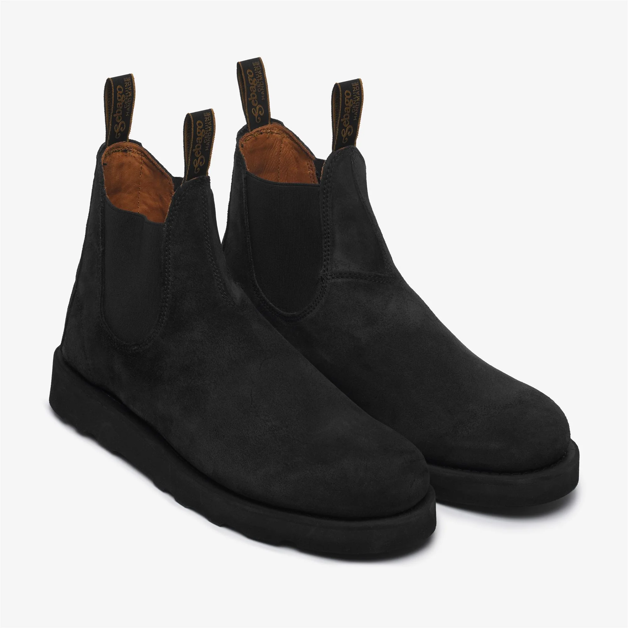 YANSA SUEDE - Ankle Boots - Mid Cut - Man - BLACK