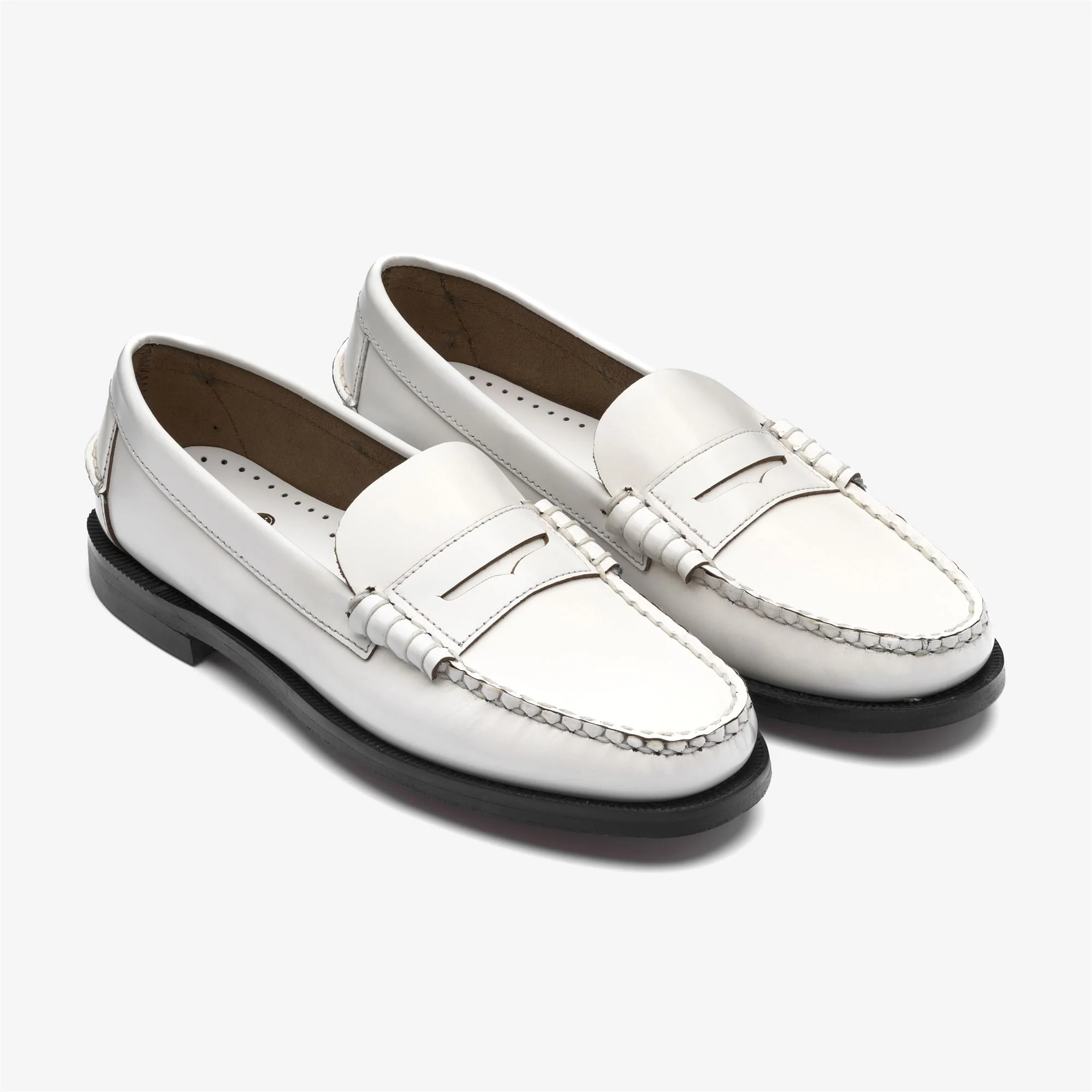 CLASSIC DAN WOMAN - Moc - Moccasin - Woman - WHITE