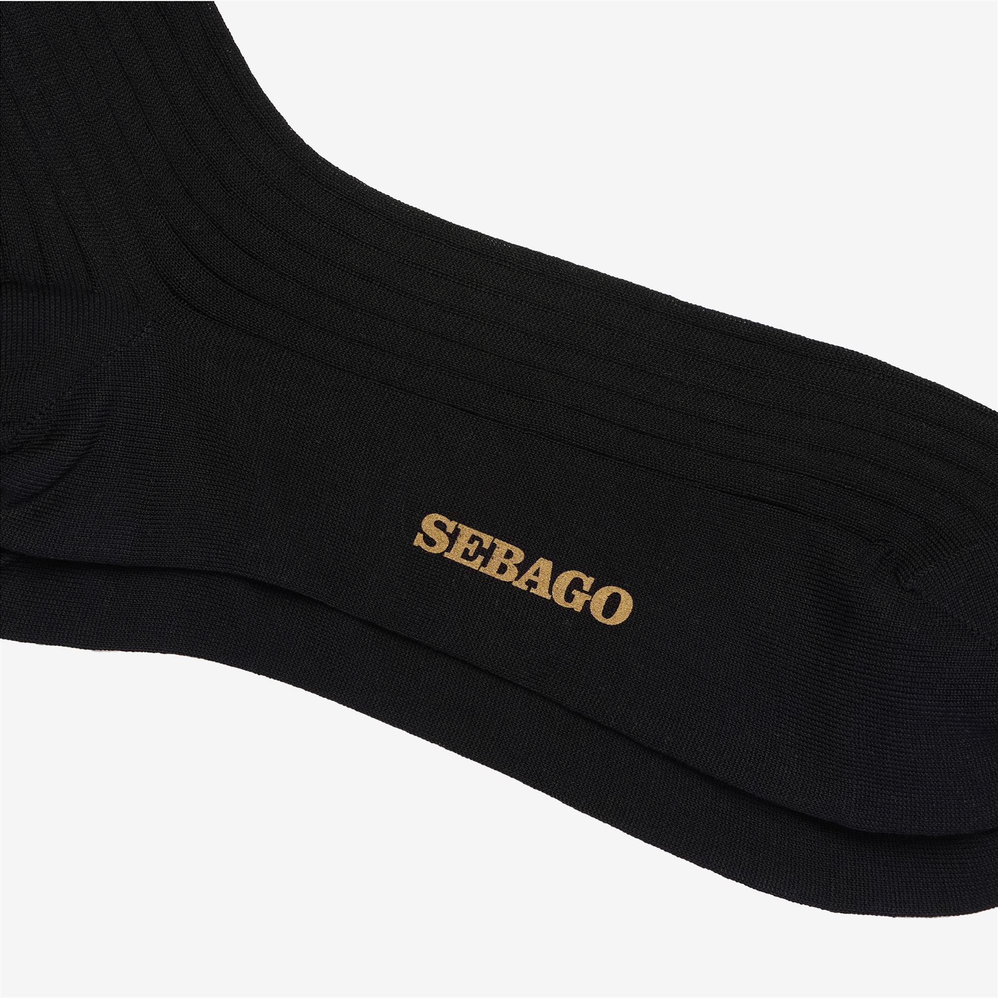 POWNAL ASTONL - Socks - Quarter High Sock - Unisex - BLACK