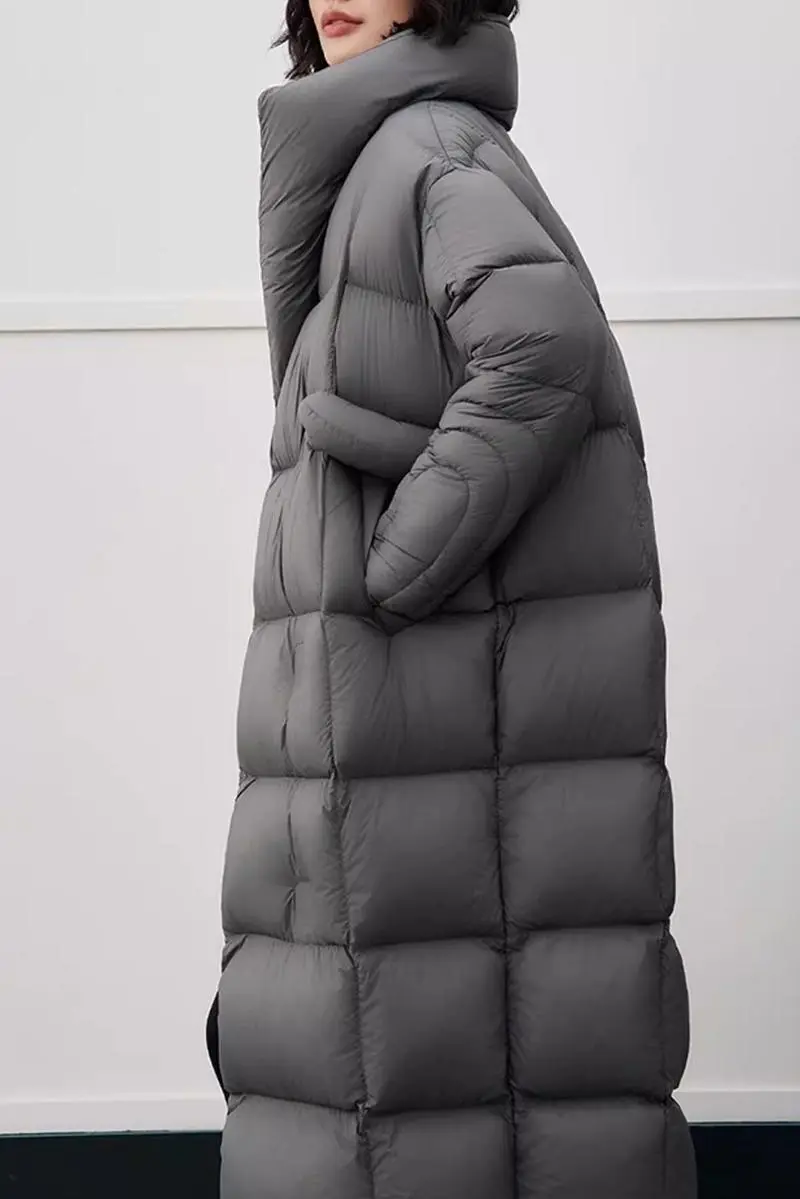Ultra Soft Long Duck Down Puffer Coat - MIAOOOO